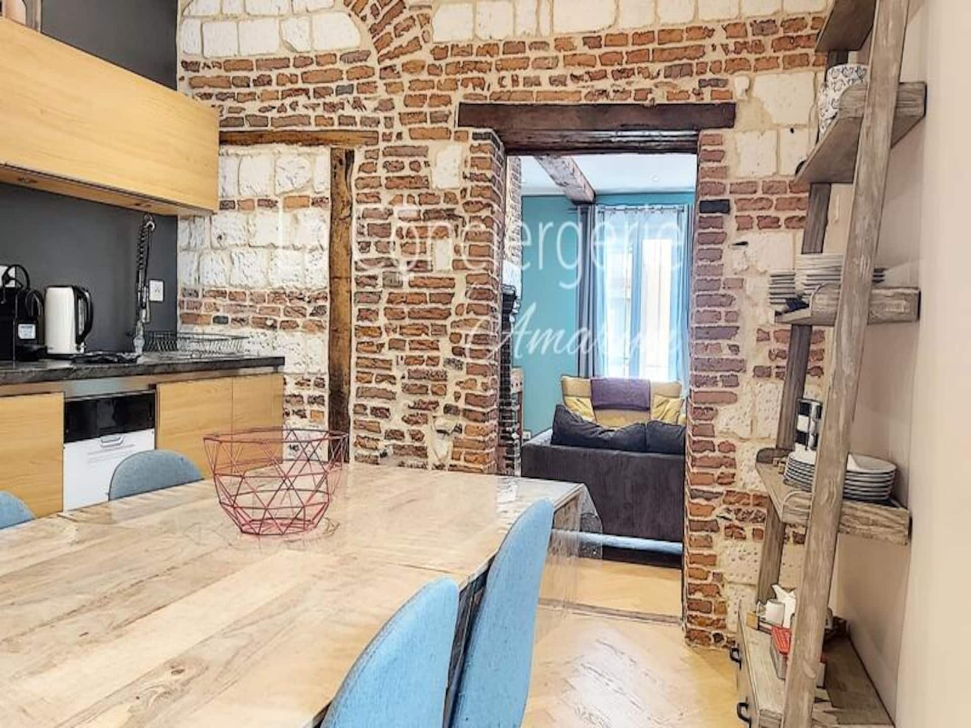 Historisch appartement in Ault, 50 meter van de krijtrotsen en zee - foto 33