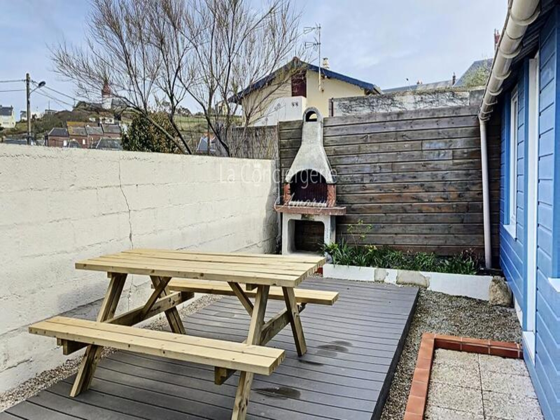 The Blue House: Vakantieappartement met zeezicht op de kliffen van Ault - foto 2