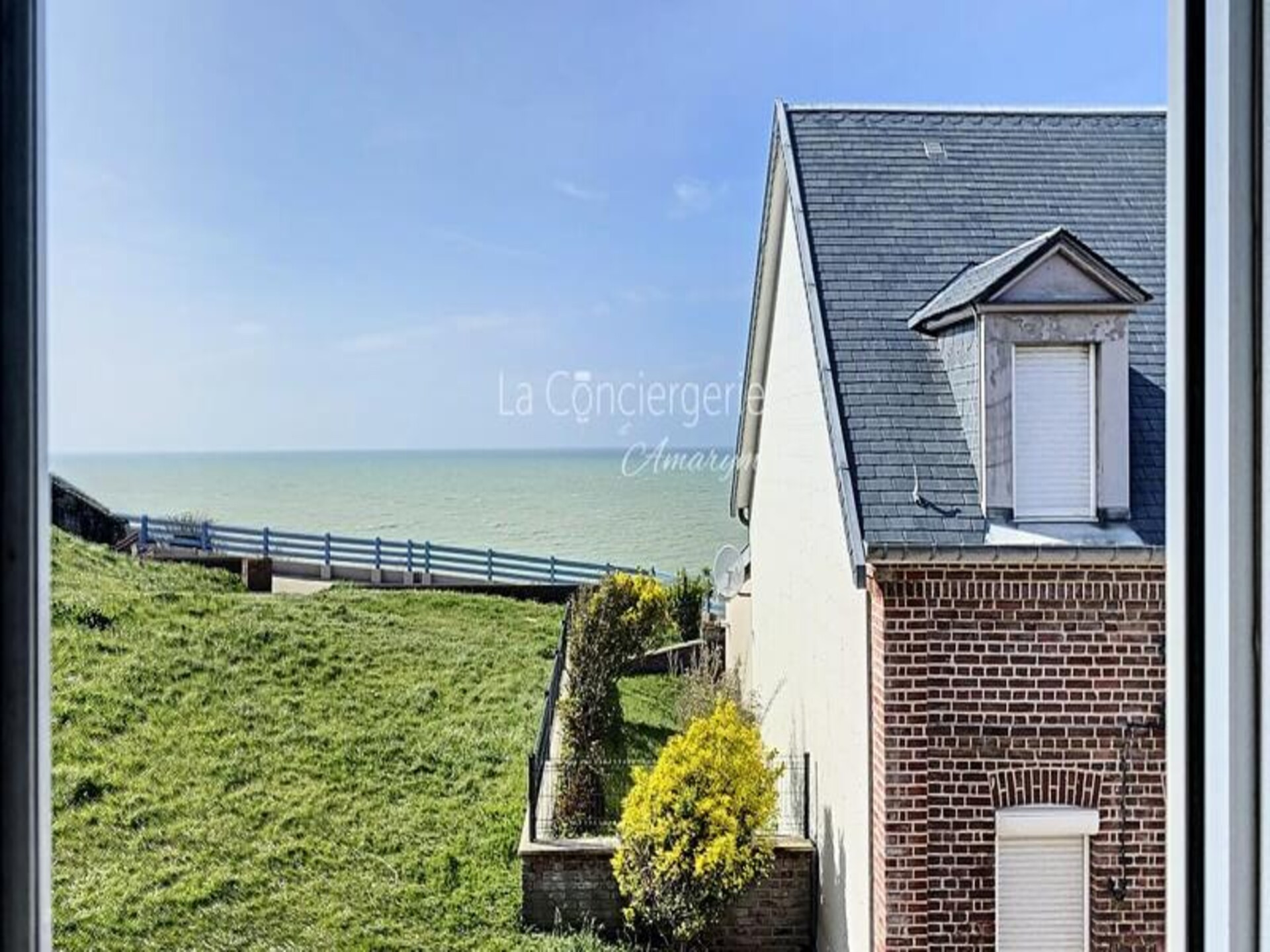 The Blue House: Vakantieappartement met zeezicht op de kliffen van Ault - foto 6