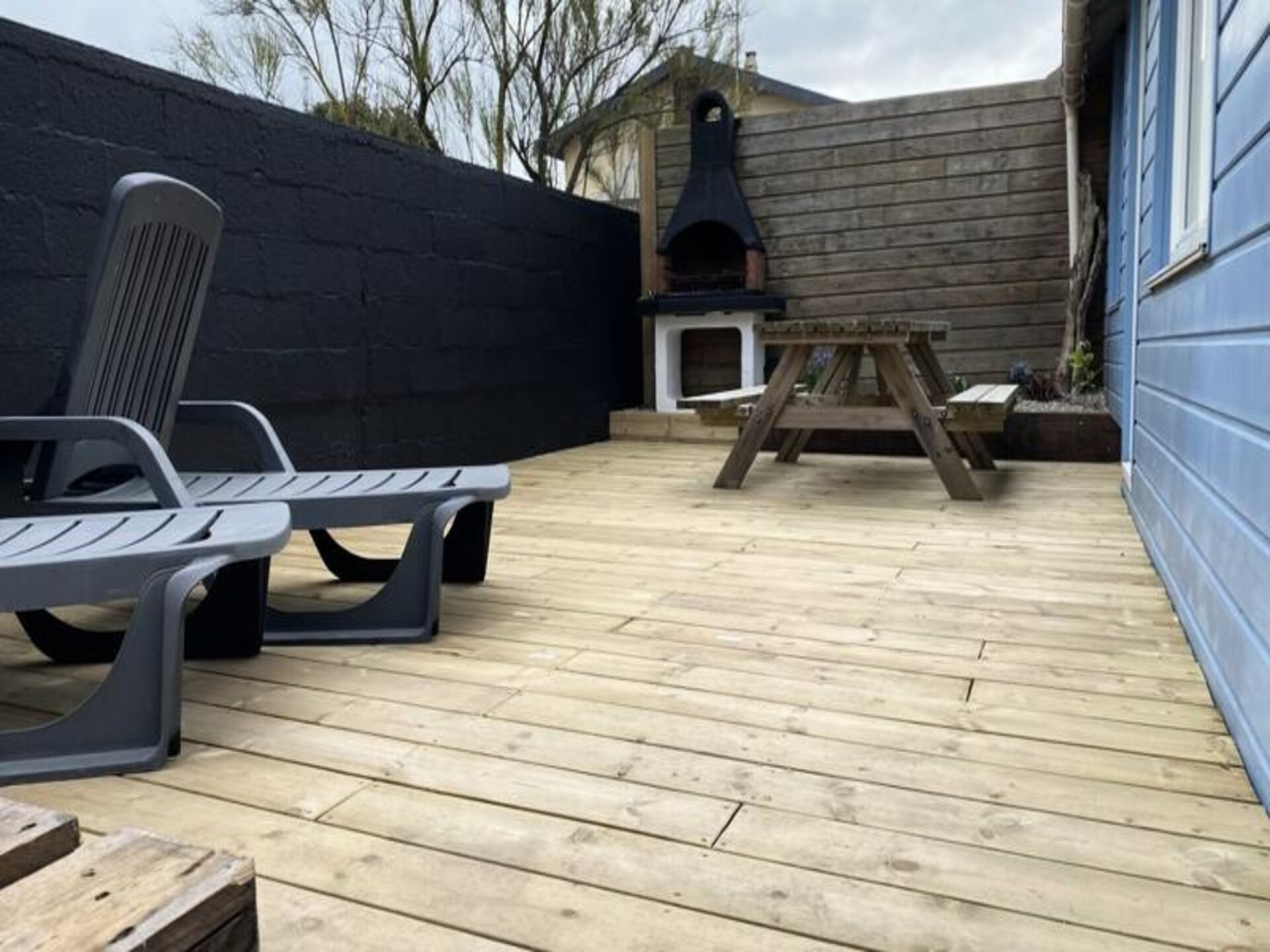 The Blue House: Vakantieappartement met zeezicht op de kliffen van Ault - foto 7