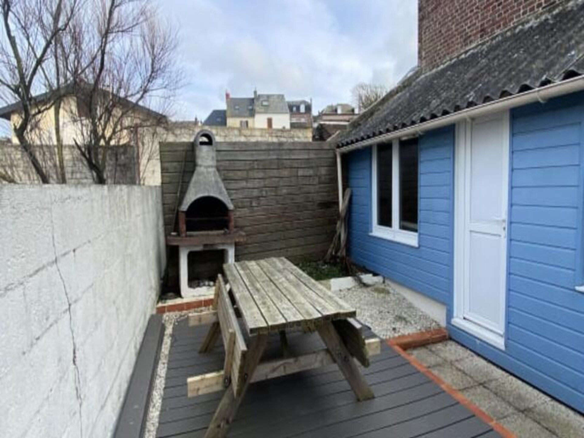 The Blue House: Vakantieappartement met zeezicht op de kliffen van Ault - foto 36
