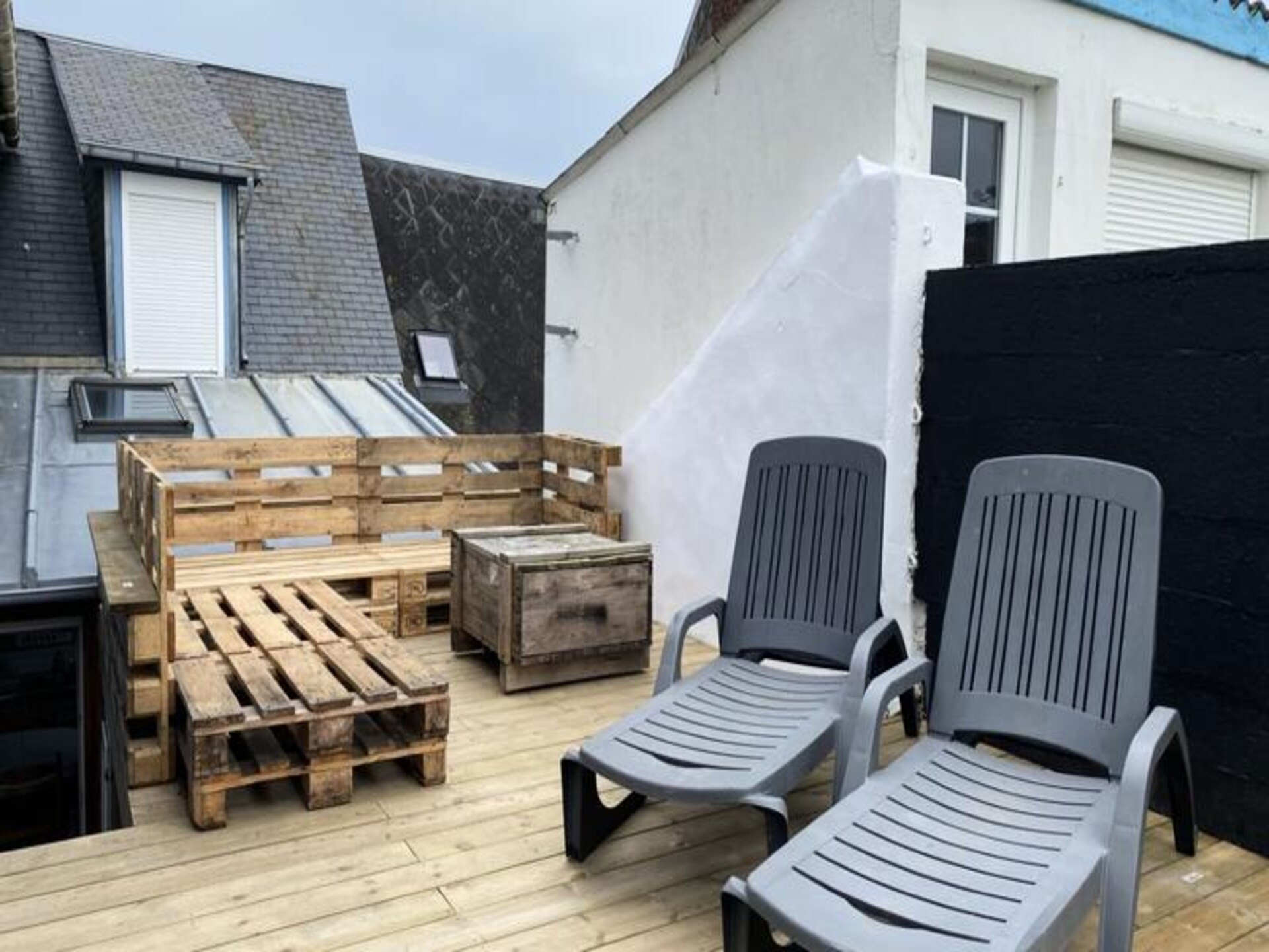 The Blue House: Vakantieappartement met zeezicht op de kliffen van Ault - foto 39