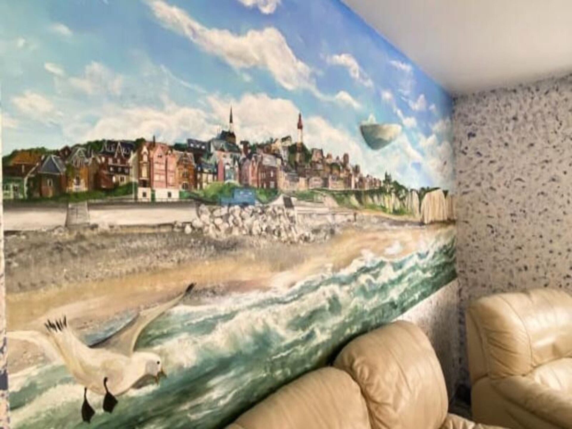 The Blue House: Vakantieappartement met zeezicht op de kliffen van Ault - foto 61