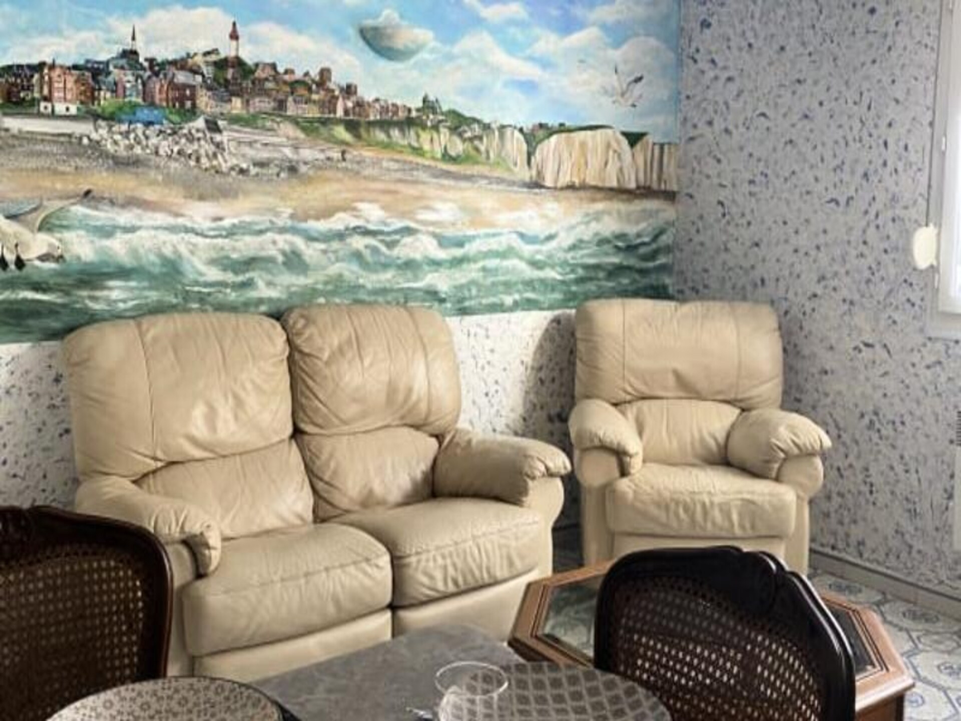 The Blue House: Vakantieappartement met zeezicht op de kliffen van Ault - foto 70