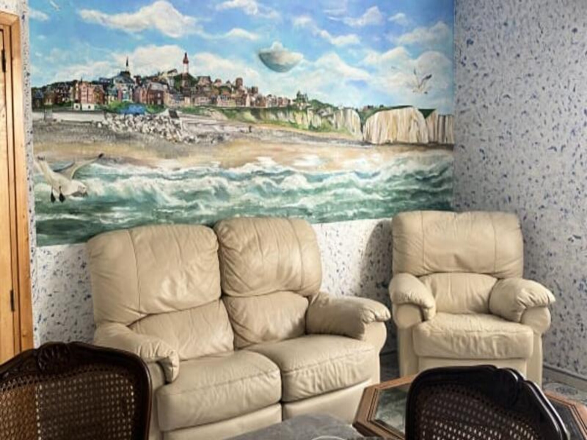 The Blue House: Vakantieappartement met zeezicht op de kliffen van Ault - foto 71