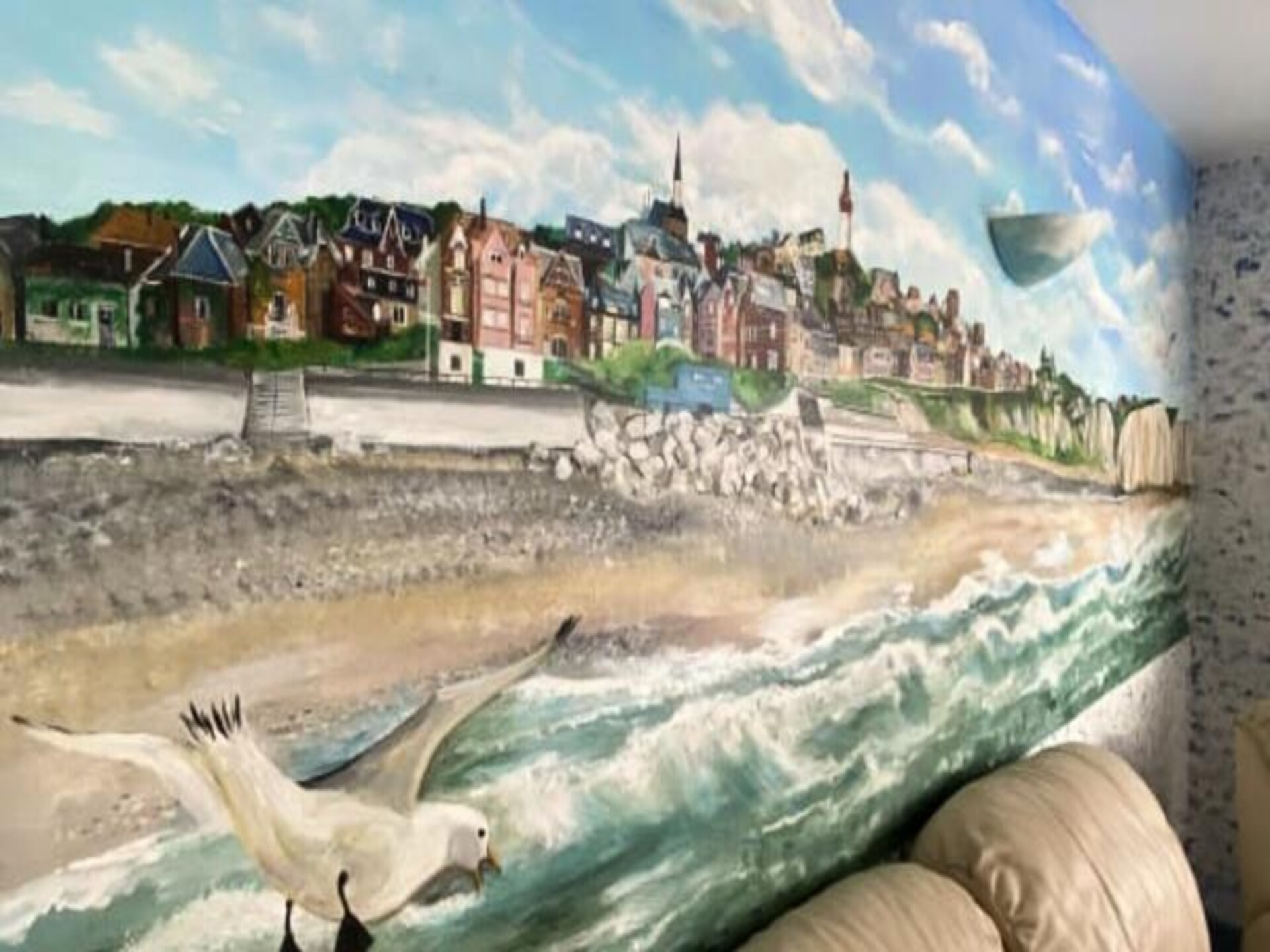 The Blue House: Vakantieappartement met zeezicht op de kliffen van Ault - foto 88