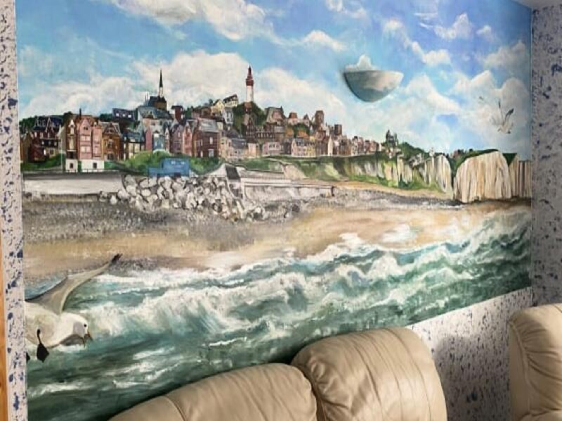 The Blue House: Vakantieappartement met zeezicht op de kliffen van Ault - foto 90