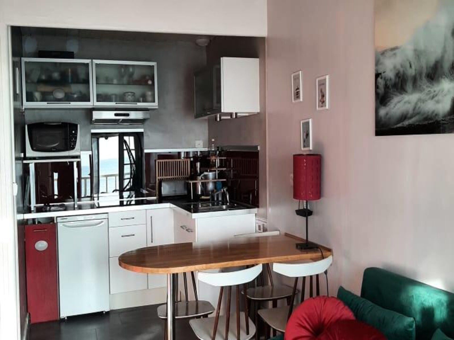 Romantisch appartement met panoramisch zeezicht in Mers-les-Bains - foto 10