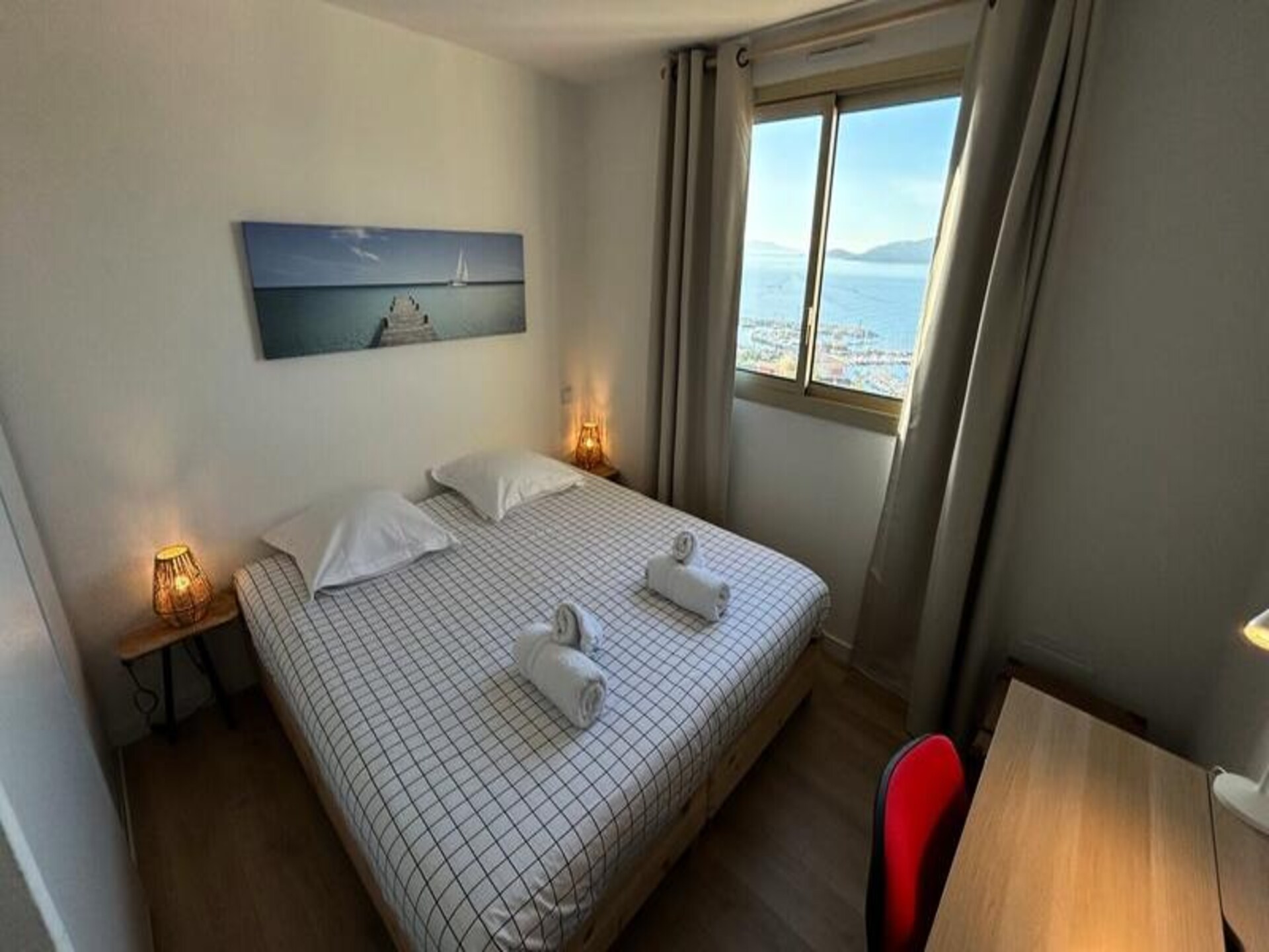 Residence Mandariniers: luxe 2-kamerappartement met zeezicht en zwembad in Le Lavandou - foto 3