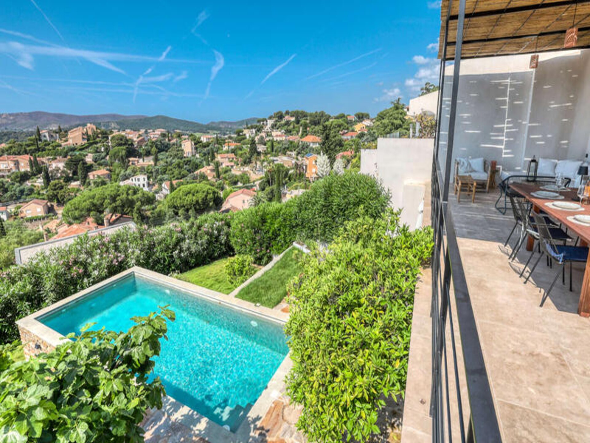 Elegante villa met privézwembad en panoramisch zeezicht in Le Lavandou - foto 9
