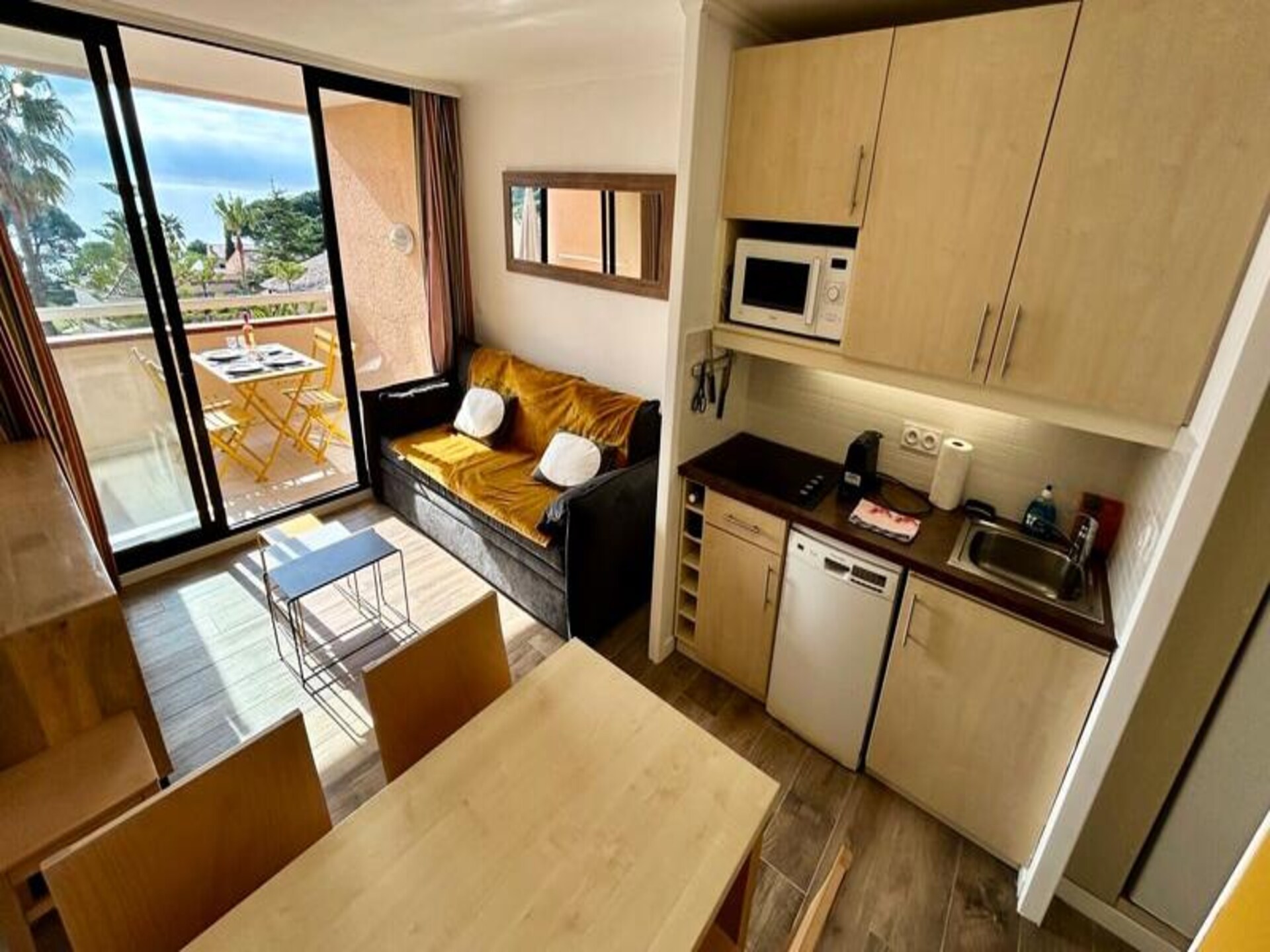 T2 appartement met zeezicht direct aan strand Pramousquier, Le Lavandou - foto 18