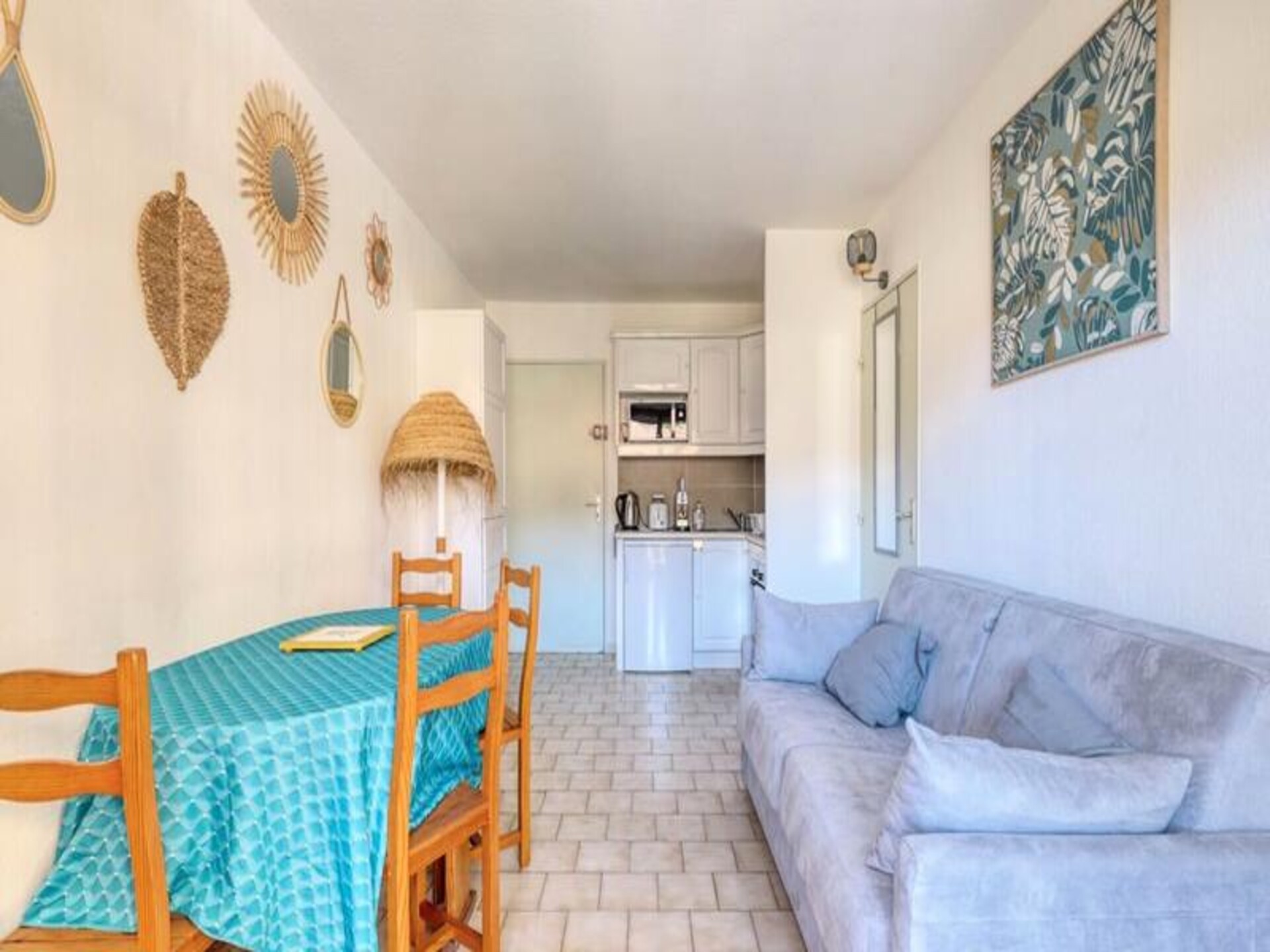 Knus appartement in Le Lavandou met airco, op 200 meter van het strand - foto 6