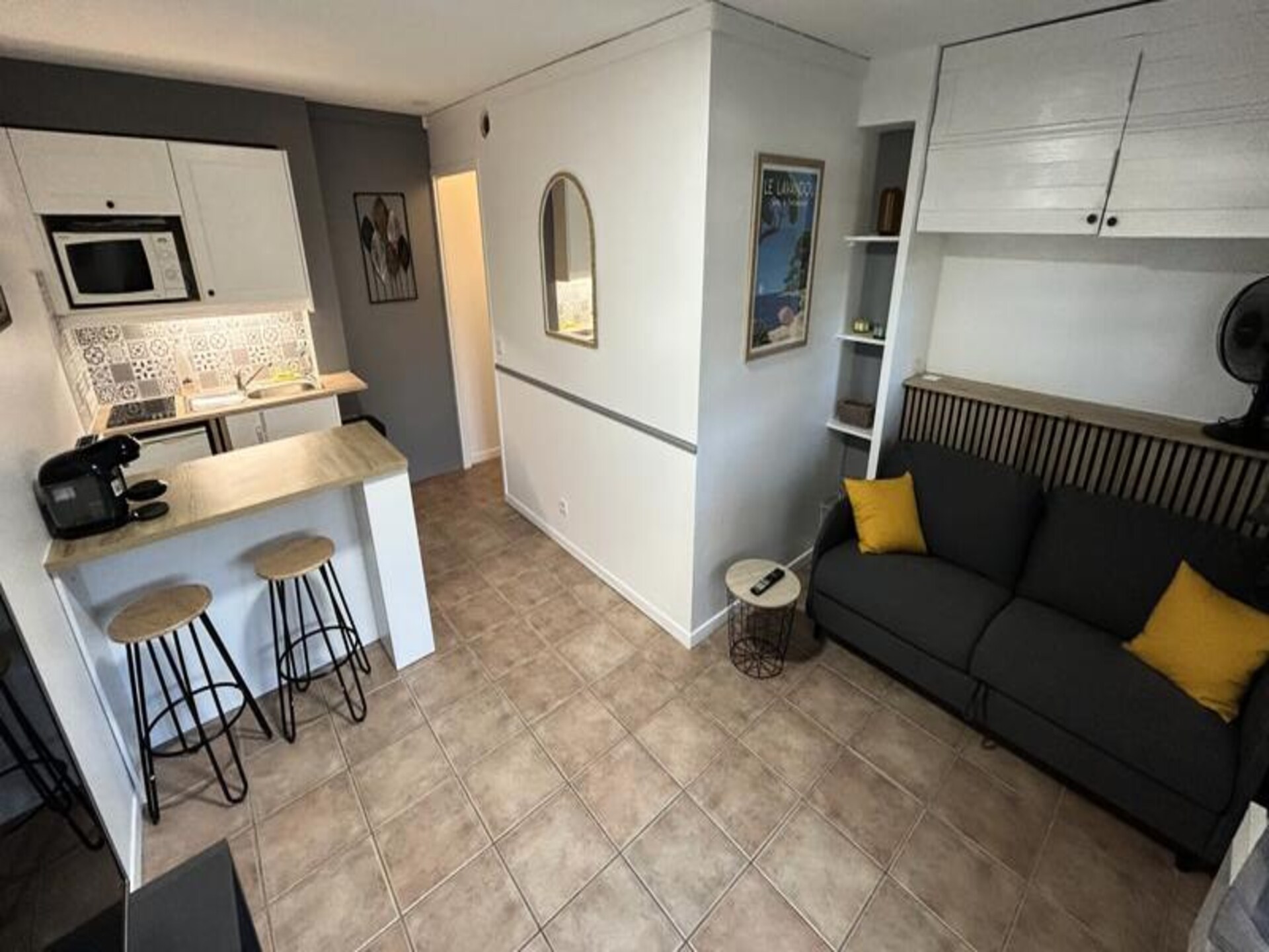 Appartement met zeezicht op autovrij domein La Pinède, vlakbij strand - foto 12