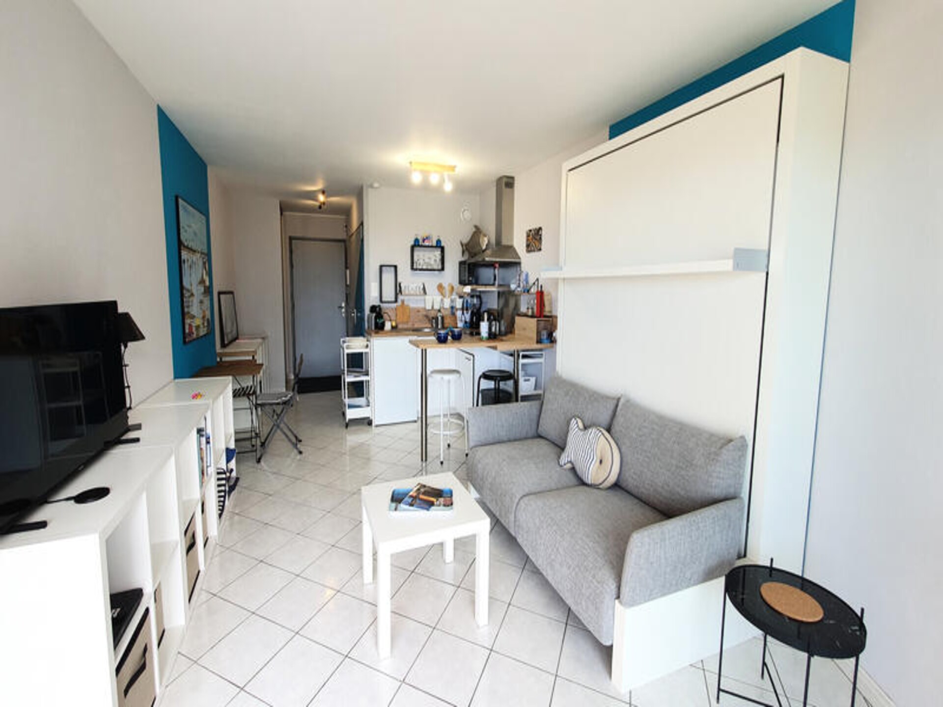Studio met panoramisch zeezicht en zwembad in La Chaume, Les Sables d'Olonne - foto 5