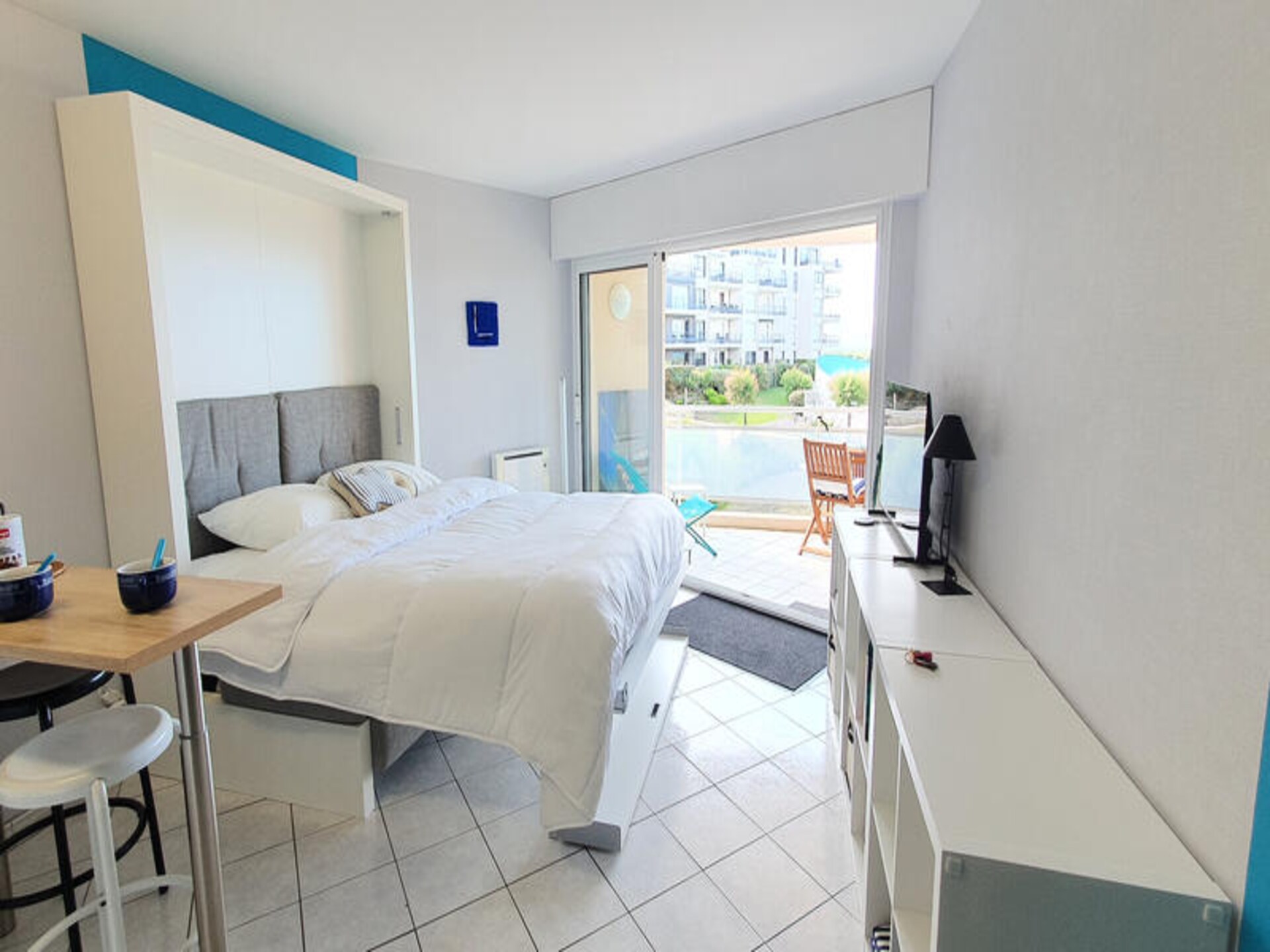 Studio met panoramisch zeezicht en zwembad in La Chaume, Les Sables d'Olonne - foto 9