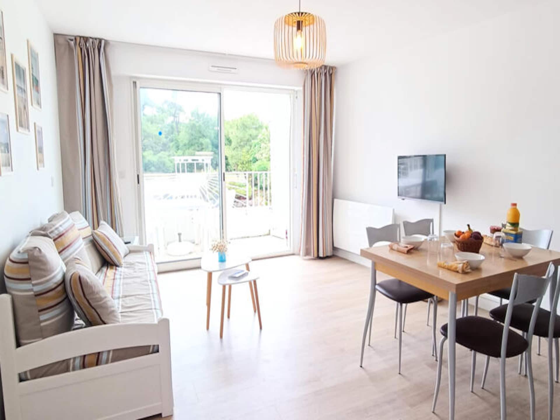 Licht appartement met balkon en zwembad in Les Sables d'Olonne - foto 4