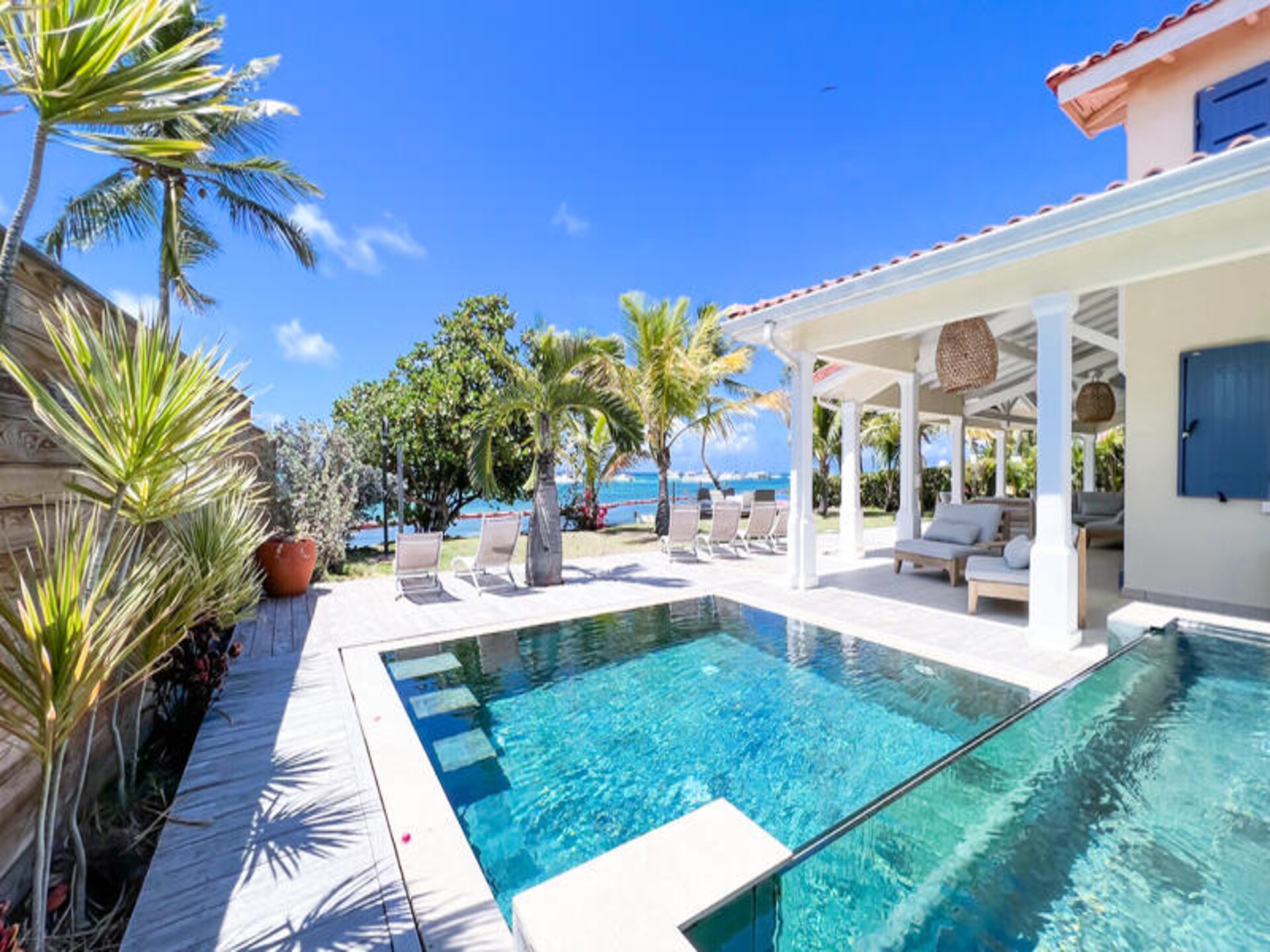 Villa Brava: Luxe aan de Lagune van Saint-François met Privéstrand en Infinity Pool - foto 6