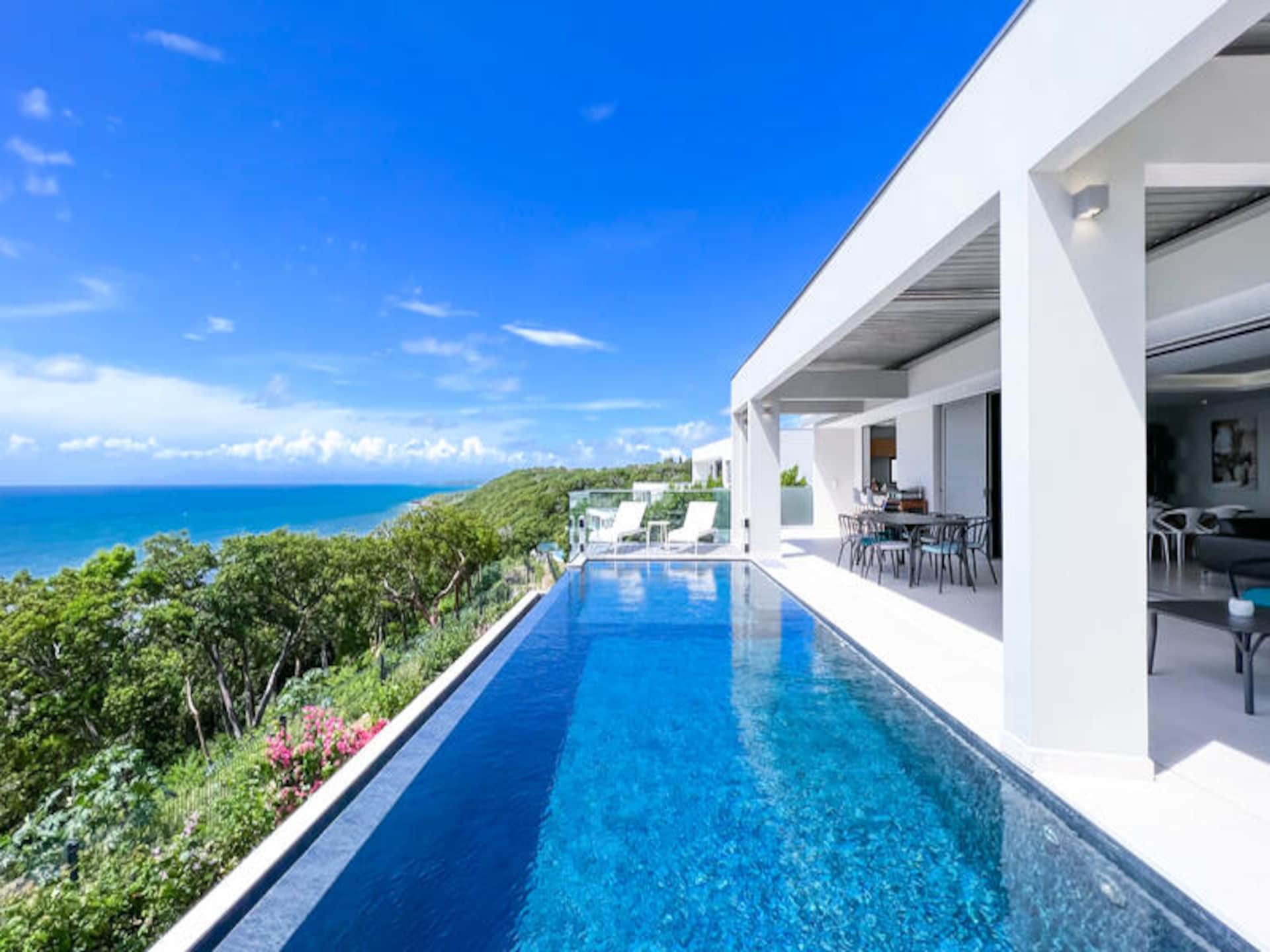 Villa Utopia in Saint-François: 4 suites met zeezicht en privéstrand - foto 2