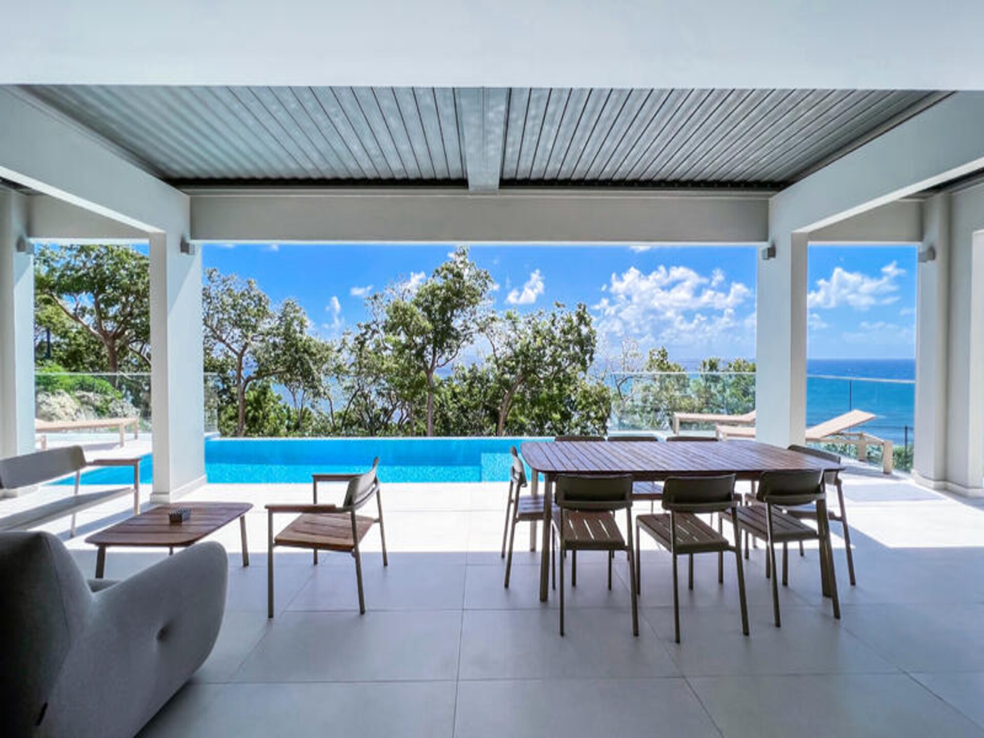 Villa Aqua: Luxe aan Zee met Infinity Pool en 4 Suites in Saint-François - foto 3