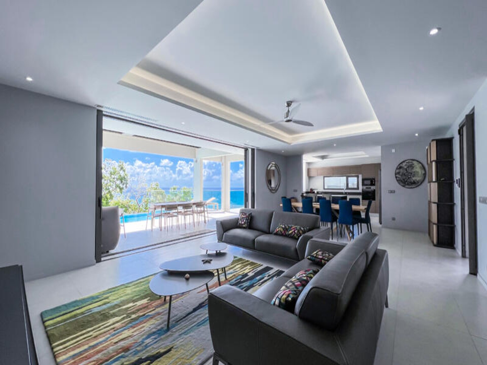 Villa Aqua: Luxe aan Zee met Infinity Pool en 4 Suites in Saint-François - foto 6