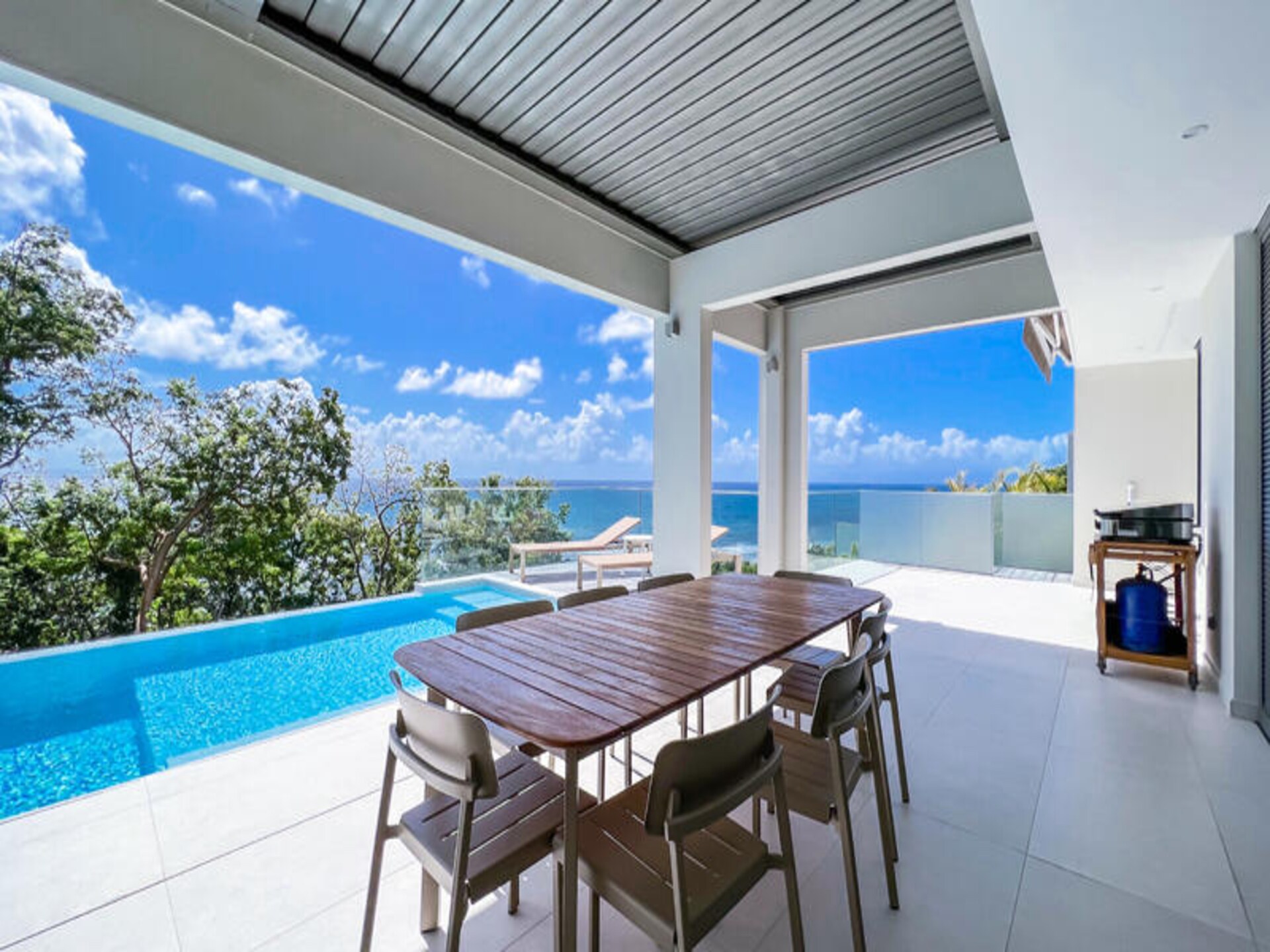 Villa Aqua: Luxe aan Zee met Infinity Pool en 4 Suites in Saint-François - foto 31