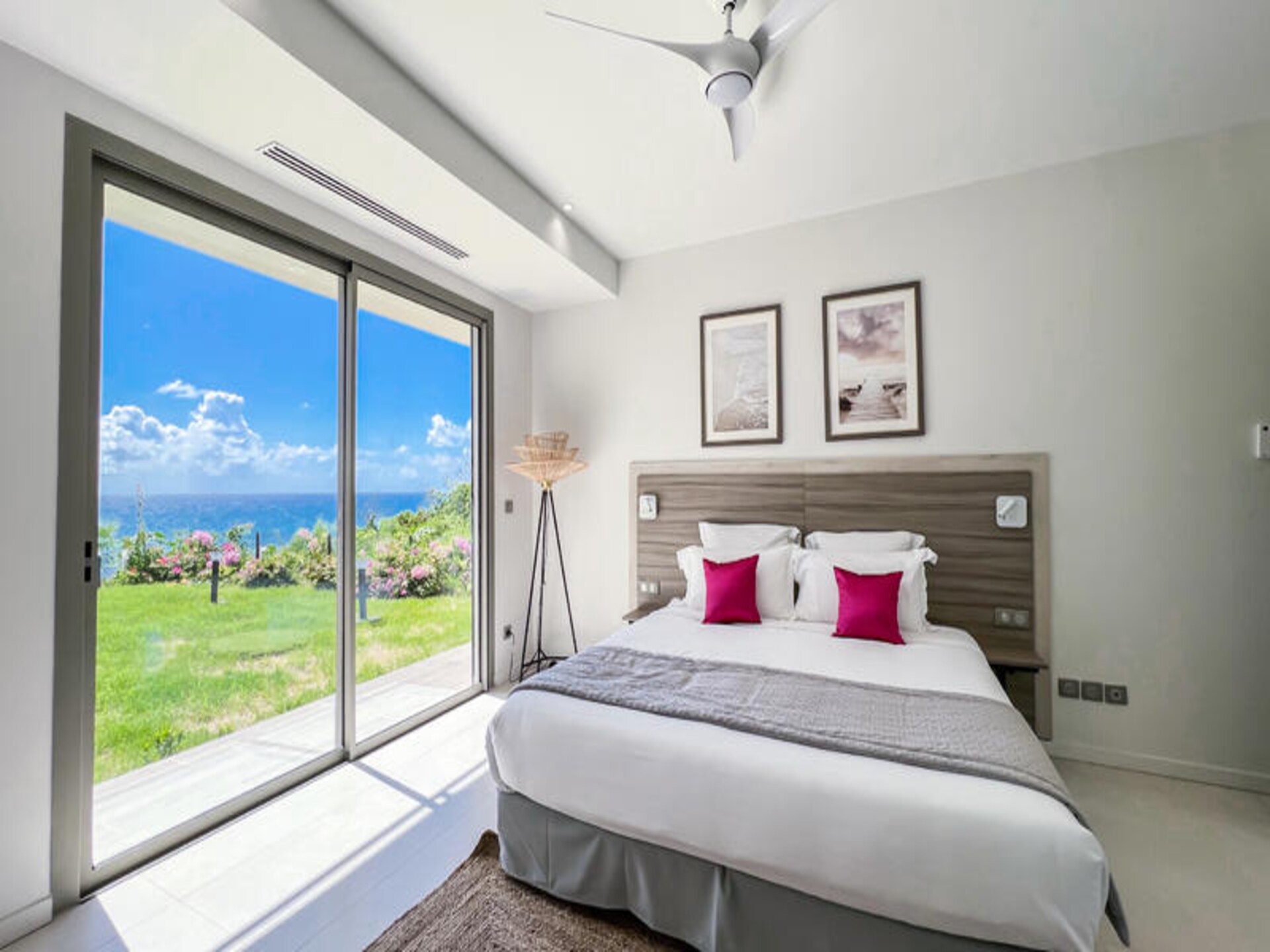 Villa Corail Bleu: Luxe appartement direct aan zee in Saint-François - foto 15