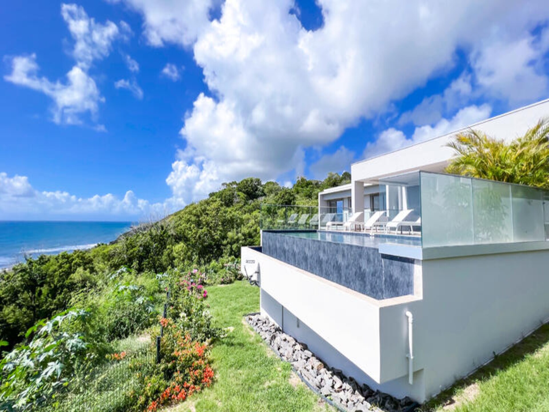 Villa Corail Bleu: Luxe appartement direct aan zee in Saint-François - foto 22
