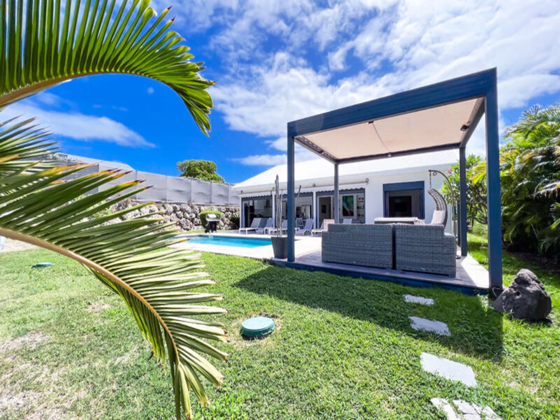 Luxe villa met privézwembad en jacuzzi nabij Saint-François - foto 24