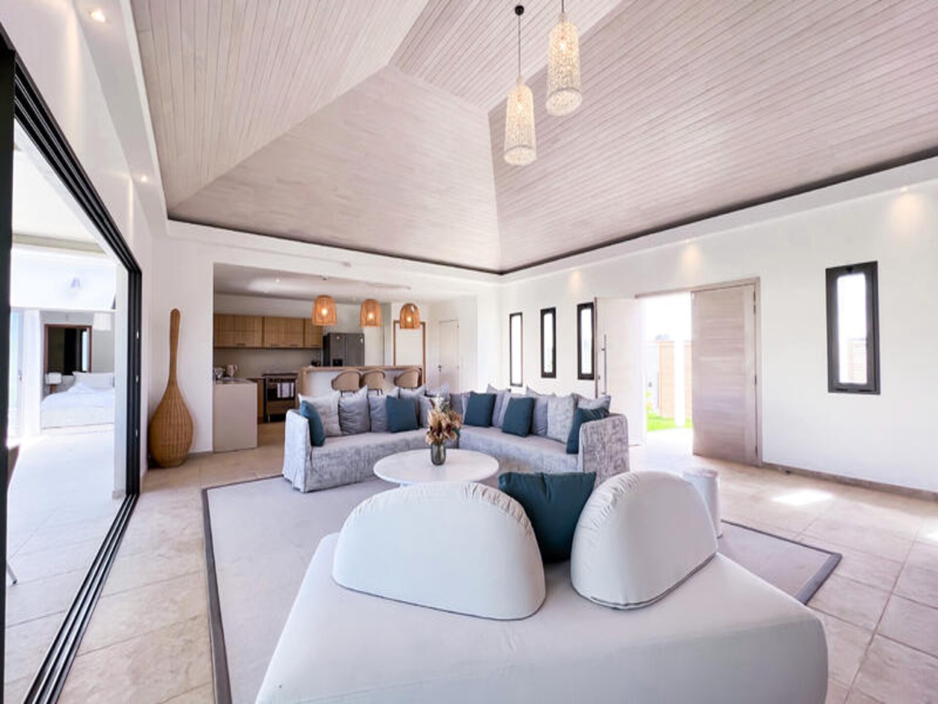 Villa Kaïa Bleu: Luxe 4-suite villa met zwembad in Saint-François - foto 11