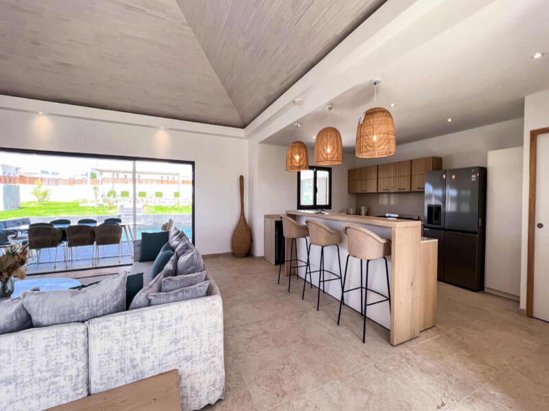 Villa Kaïa Bleu: Luxe 4-suite villa met zwembad in Saint-François - foto 14