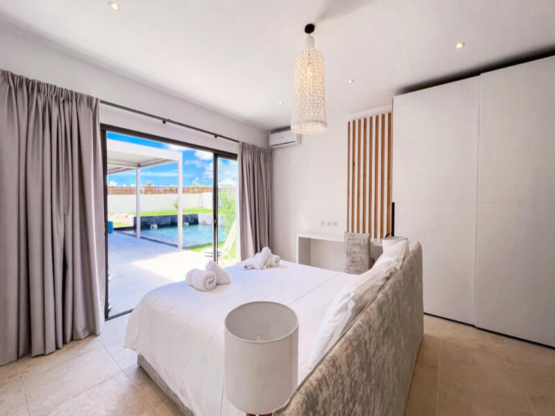 Villa Kaïa Bleu: Luxe 4-suite villa met zwembad in Saint-François - foto 15