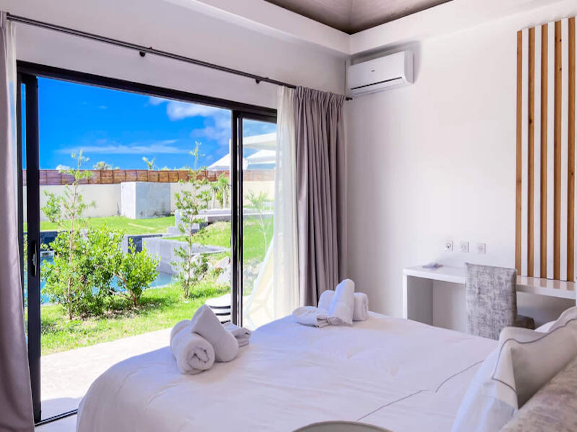 Villa Kaïa Bleu: Luxe 4-suite villa met zwembad in Saint-François - foto 21