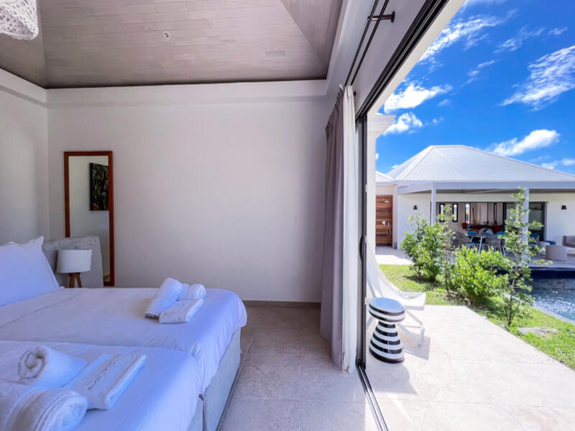 Villa Kaïa Bleu: Luxe 4-suite villa met zwembad in Saint-François - foto 24
