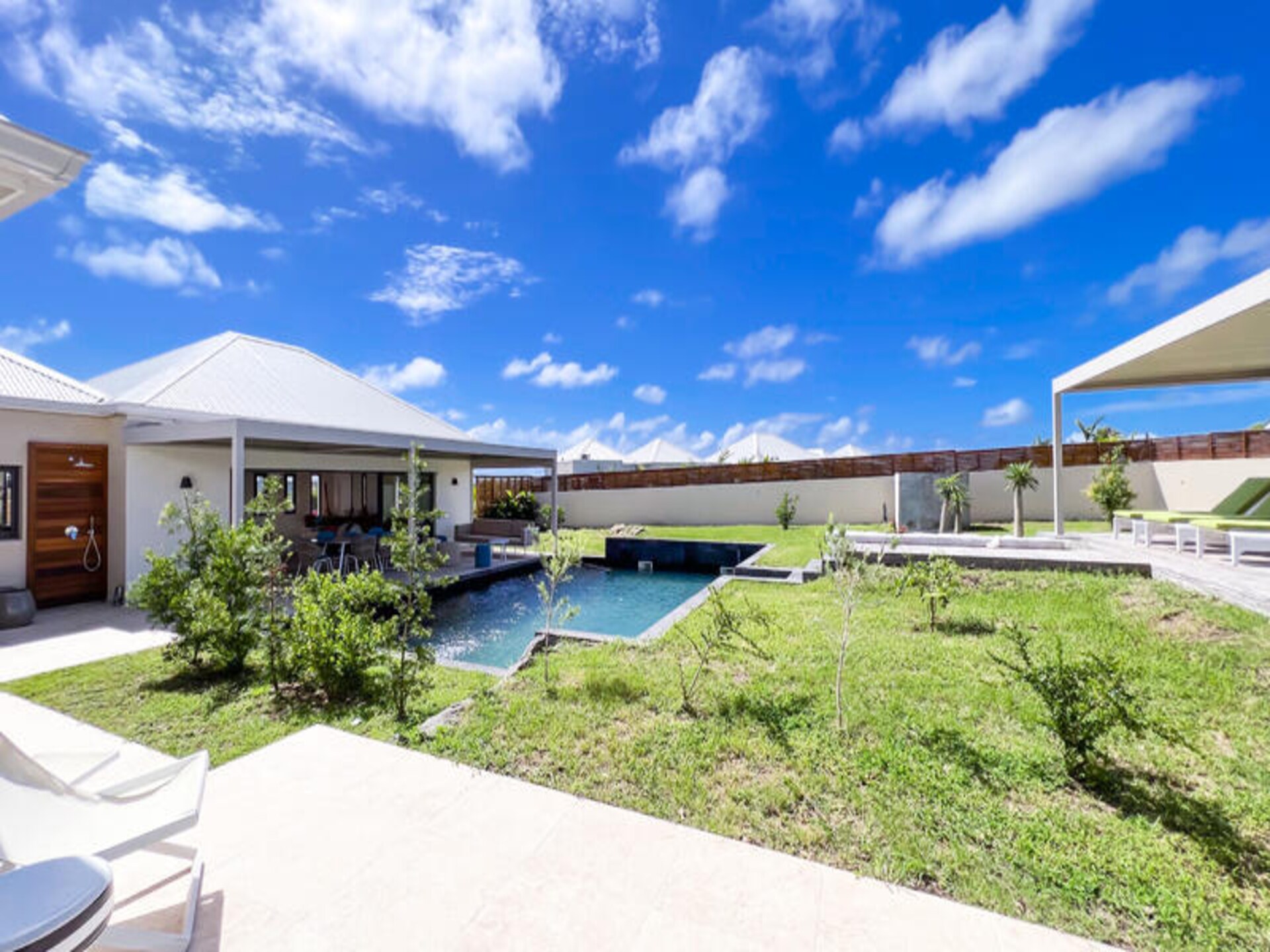 Villa Kaïa Bleu: Luxe 4-suite villa met zwembad in Saint-François - foto 32