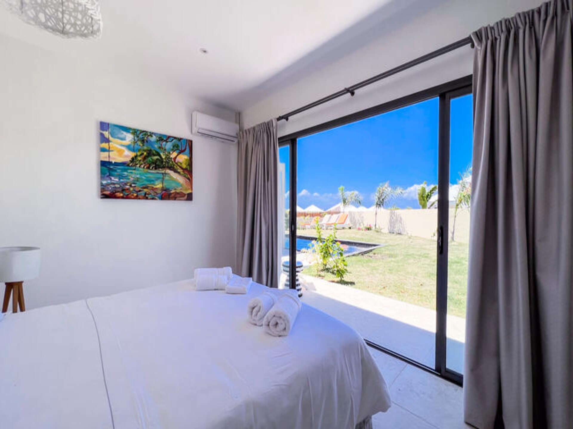 Luxe villa met privézwembad en zeezicht in Saint-François - foto 14