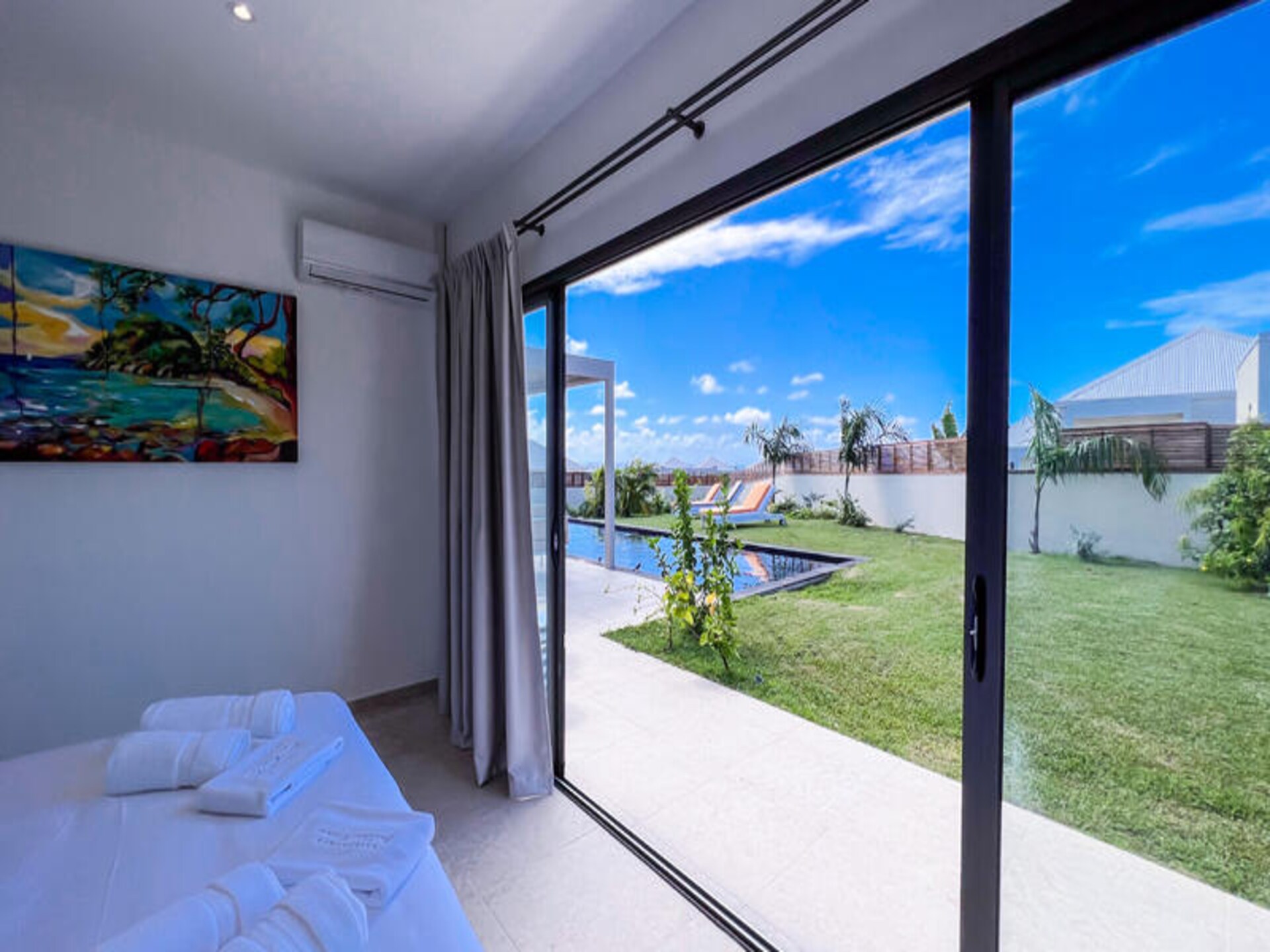 Luxe villa met privézwembad en zeezicht in Saint-François - foto 16