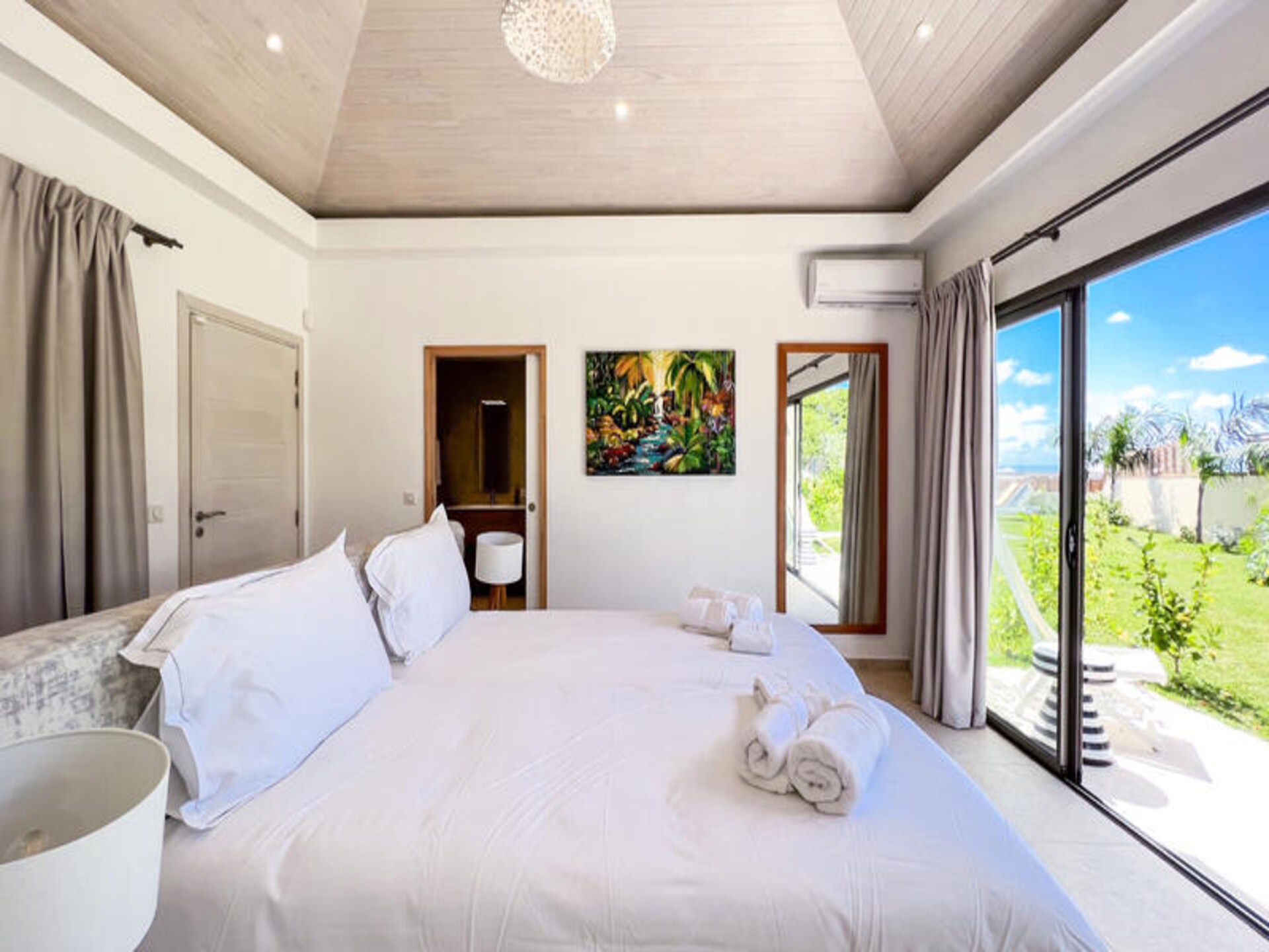Luxe villa met privézwembad en zeezicht in Saint-François - foto 21