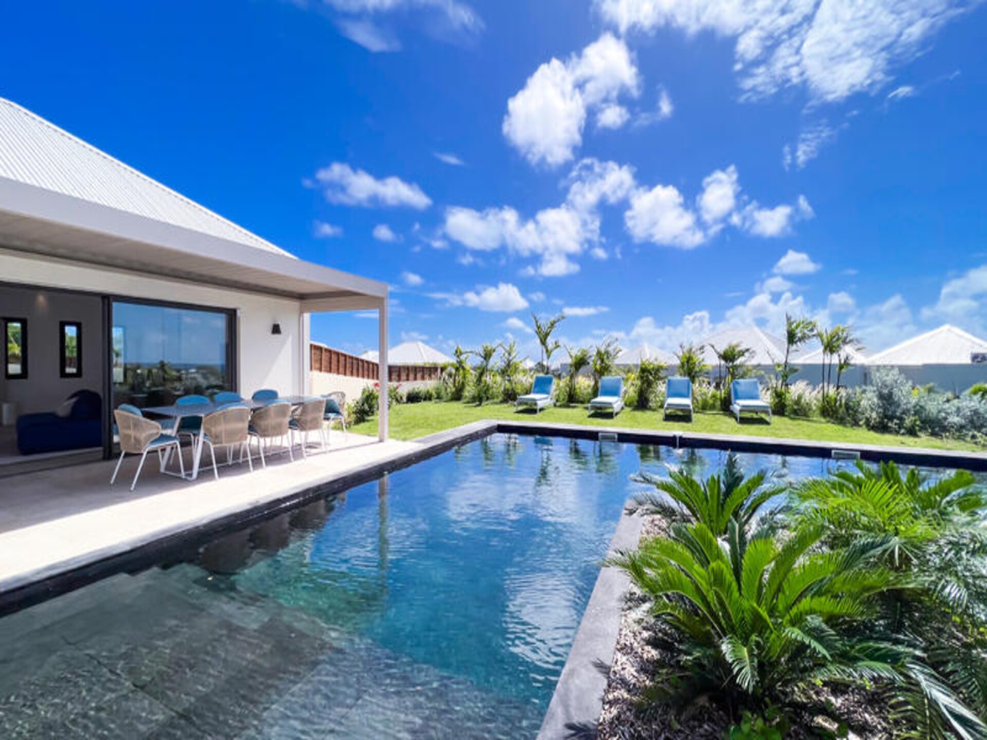 Villa Palméa: Luxe appartement met 4 suites en zwembad in Saint-François - foto 4