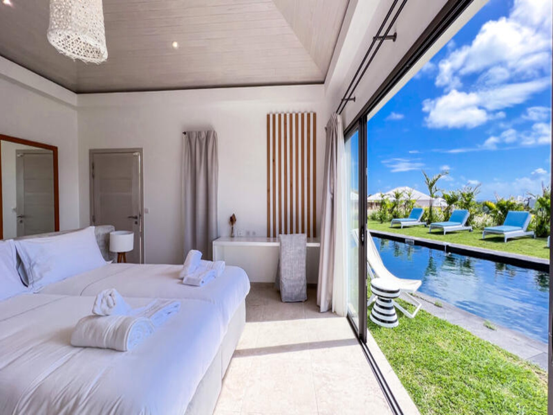 Villa Palméa: Luxe appartement met 4 suites en zwembad in Saint-François - foto 24