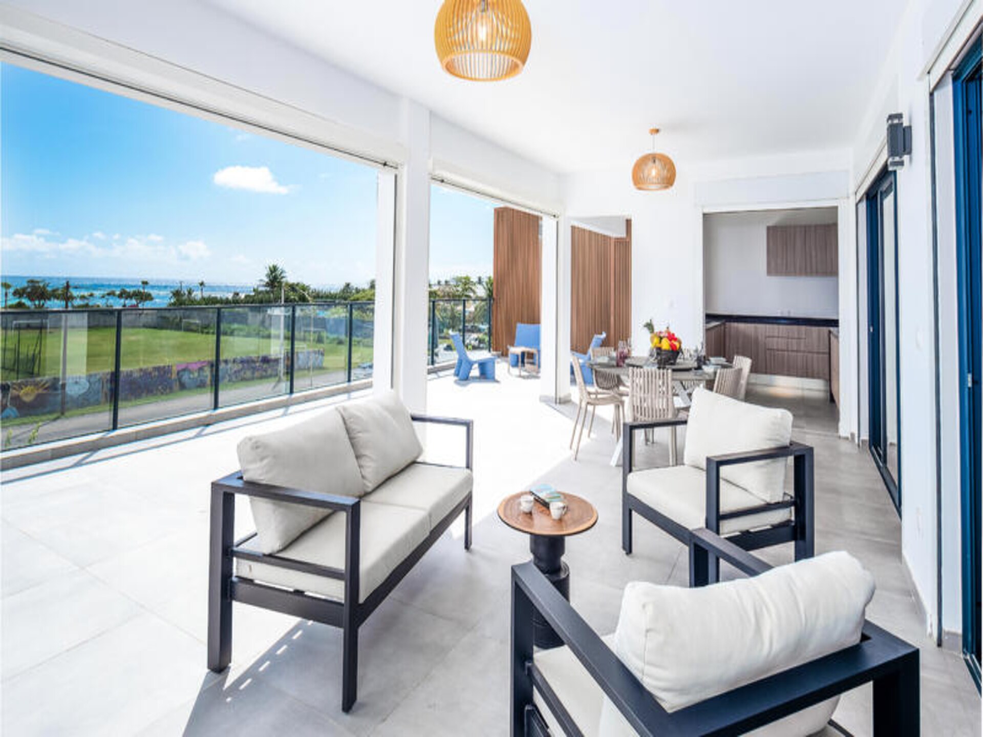 Villa Claire: Luxe 8-persoons appartement met zwembad in Saint-François - foto 7