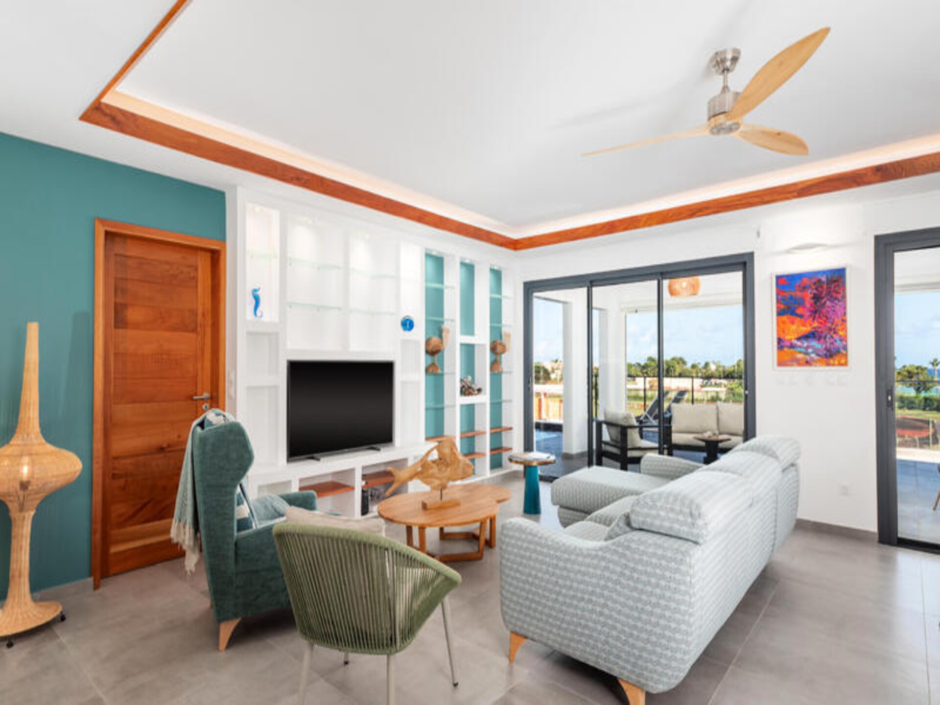 Villa Claire: Luxe 8-persoons appartement met zwembad in Saint-François - foto 8