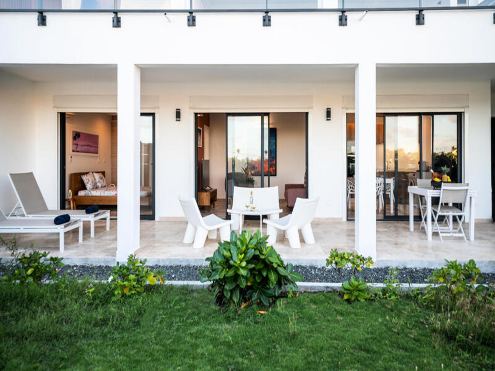Villa Claire: Luxe 8-persoons appartement met zwembad in Saint-François - foto 48