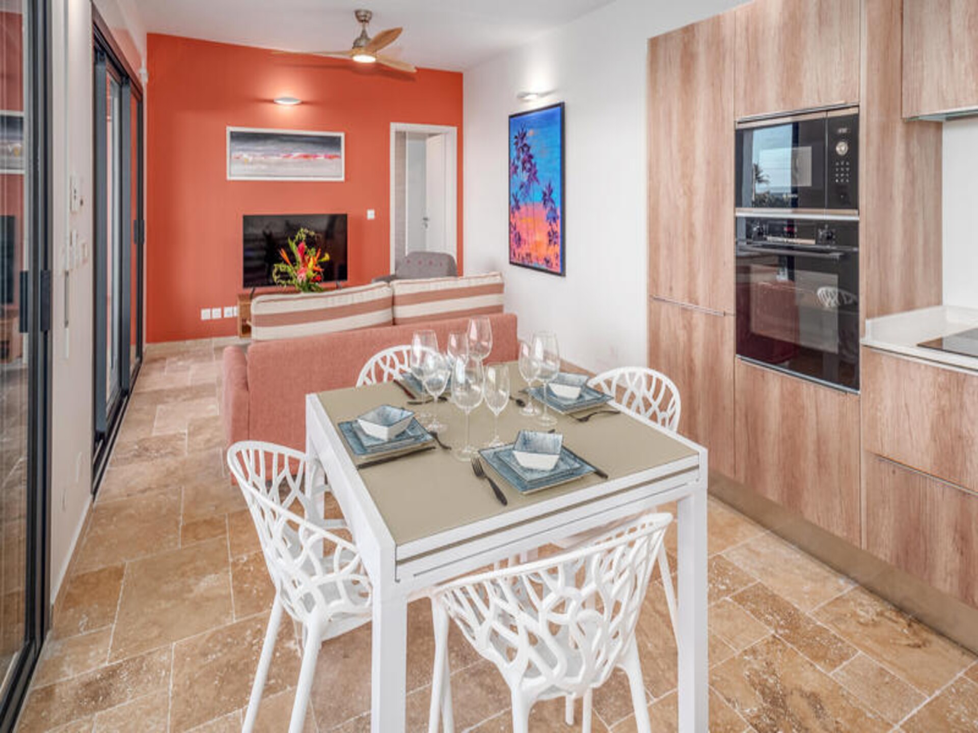 Villa Claire: Luxe 8-persoons appartement met zwembad in Saint-François - foto 51