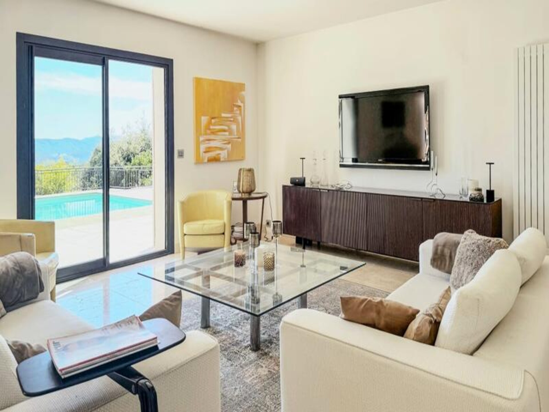 Luxe villa voor 8 in Montauroux met privézwembad, tennisbaan en bergzicht - foto 9