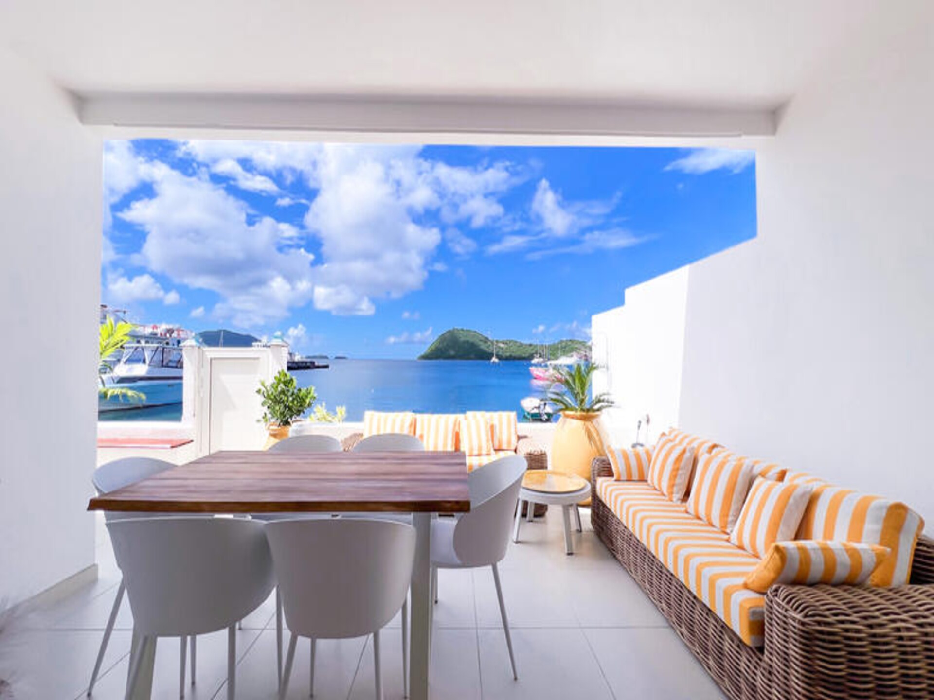Villa La Perle des Saintes: luxe appartement aan het water op Terre-de-Haut - foto 4