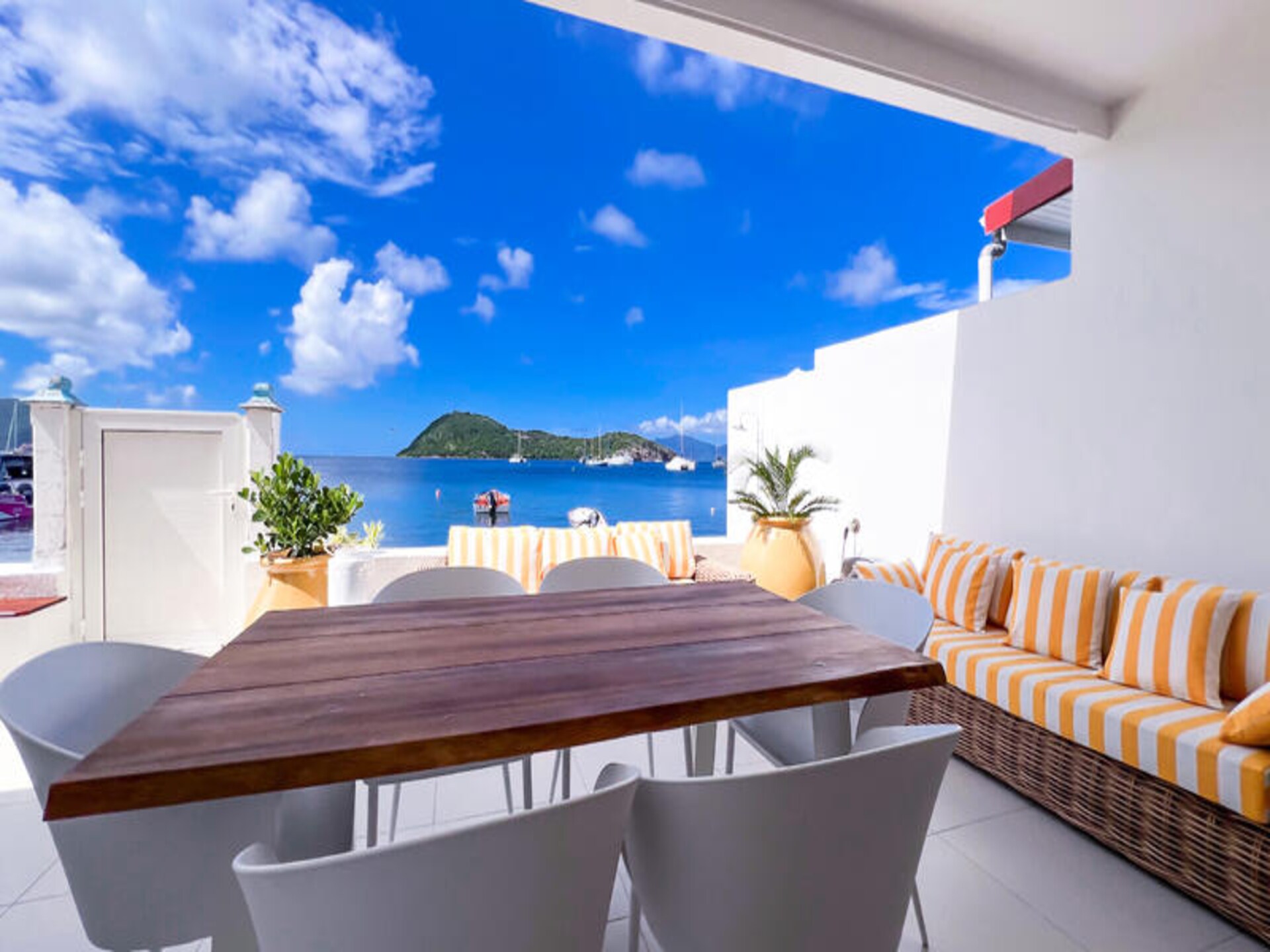 Villa La Perle des Saintes: luxe appartement aan het water op Terre-de-Haut - foto 9