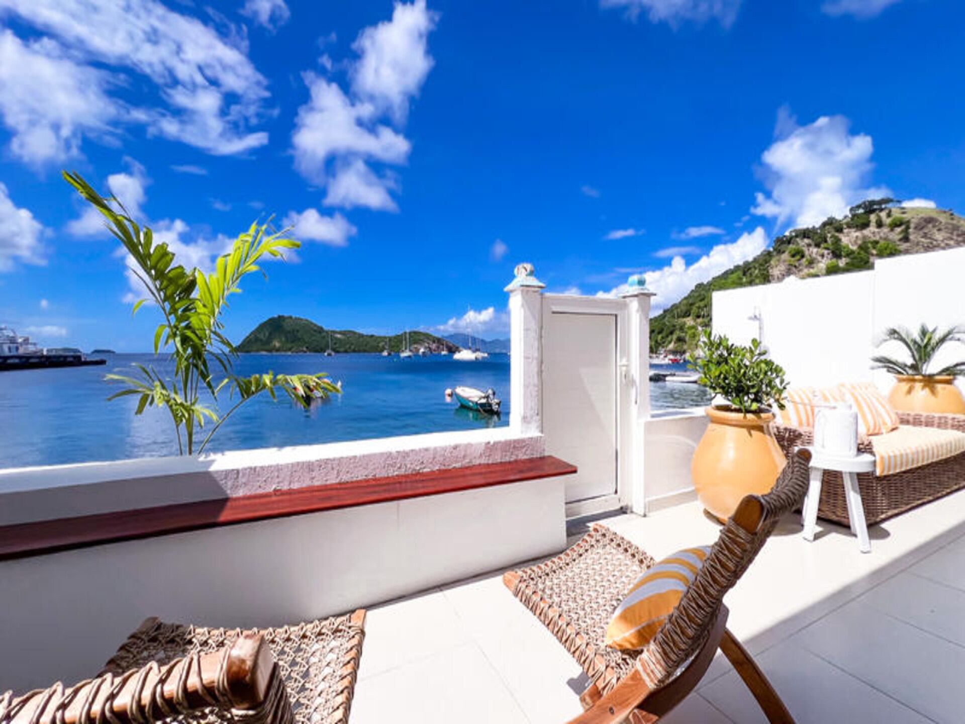 Villa La Perle des Saintes: luxe appartement aan het water op Terre-de-Haut - foto 12