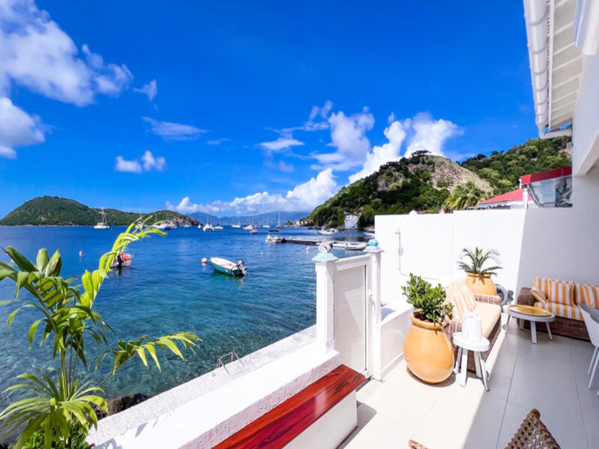 Villa La Perle des Saintes: luxe appartement aan het water op Terre-de-Haut - foto 15