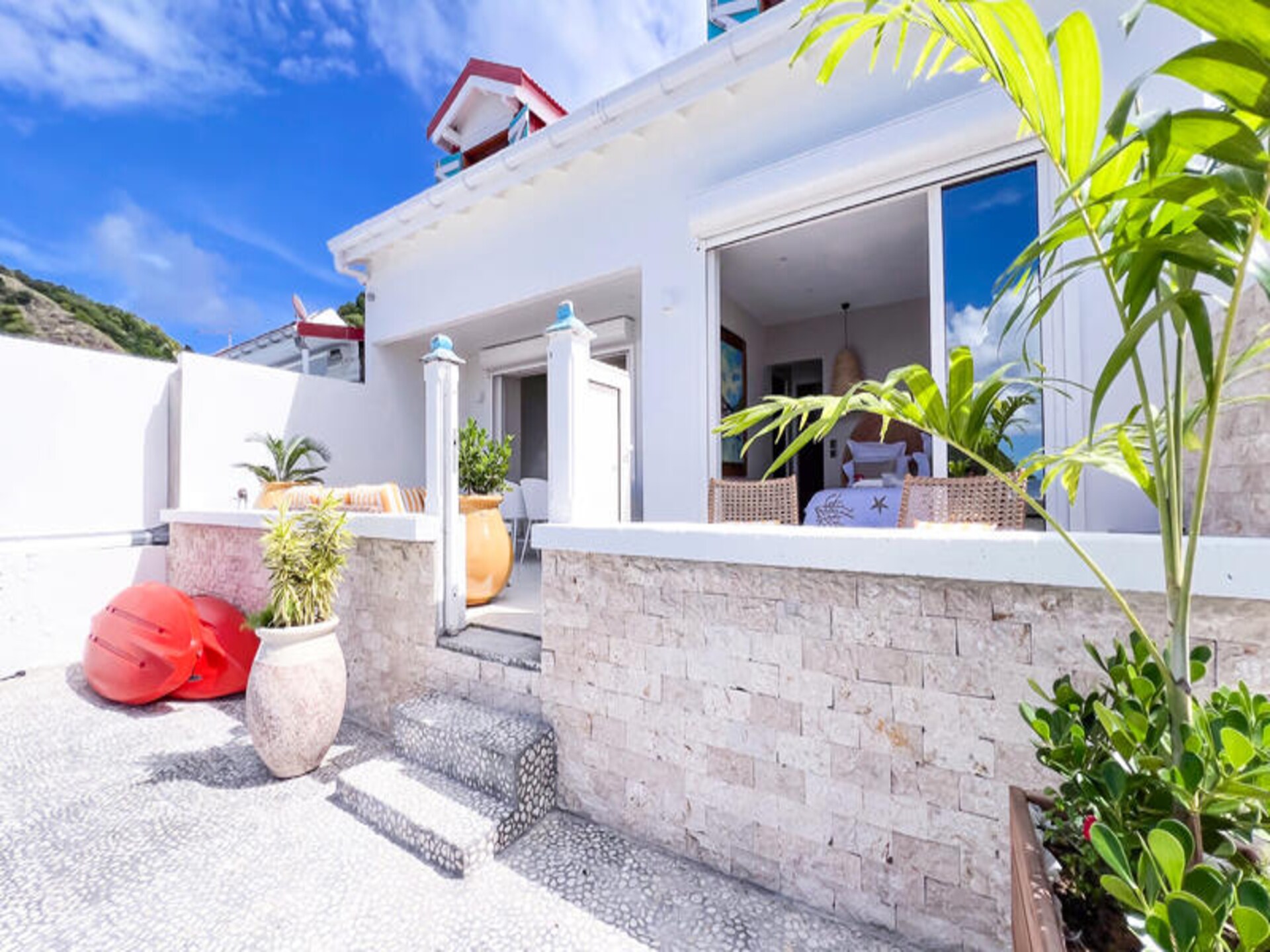 Villa La Perle des Saintes: luxe appartement aan het water op Terre-de-Haut - foto 16