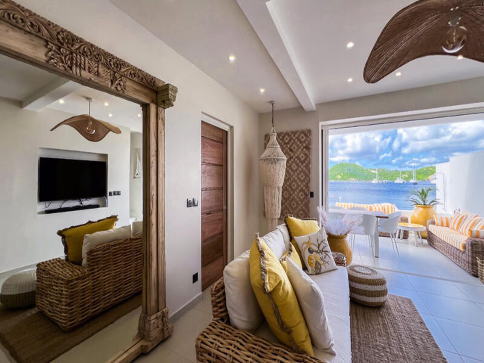 Villa La Perle des Saintes: luxe appartement aan het water op Terre-de-Haut - foto 19
